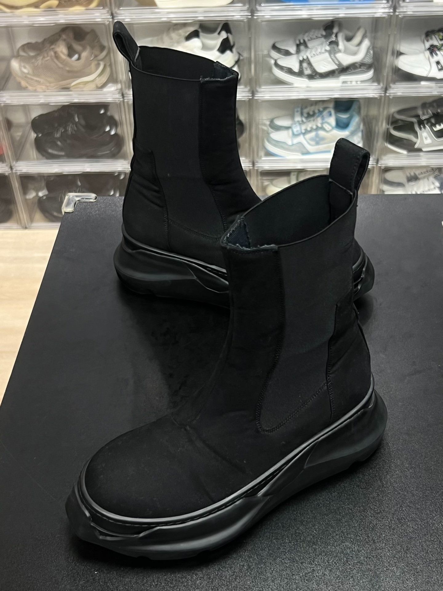 Rick Owens Rick Owens Black Boots us_8 Women Size US 8 / IT 38 - 1 Thumbnail