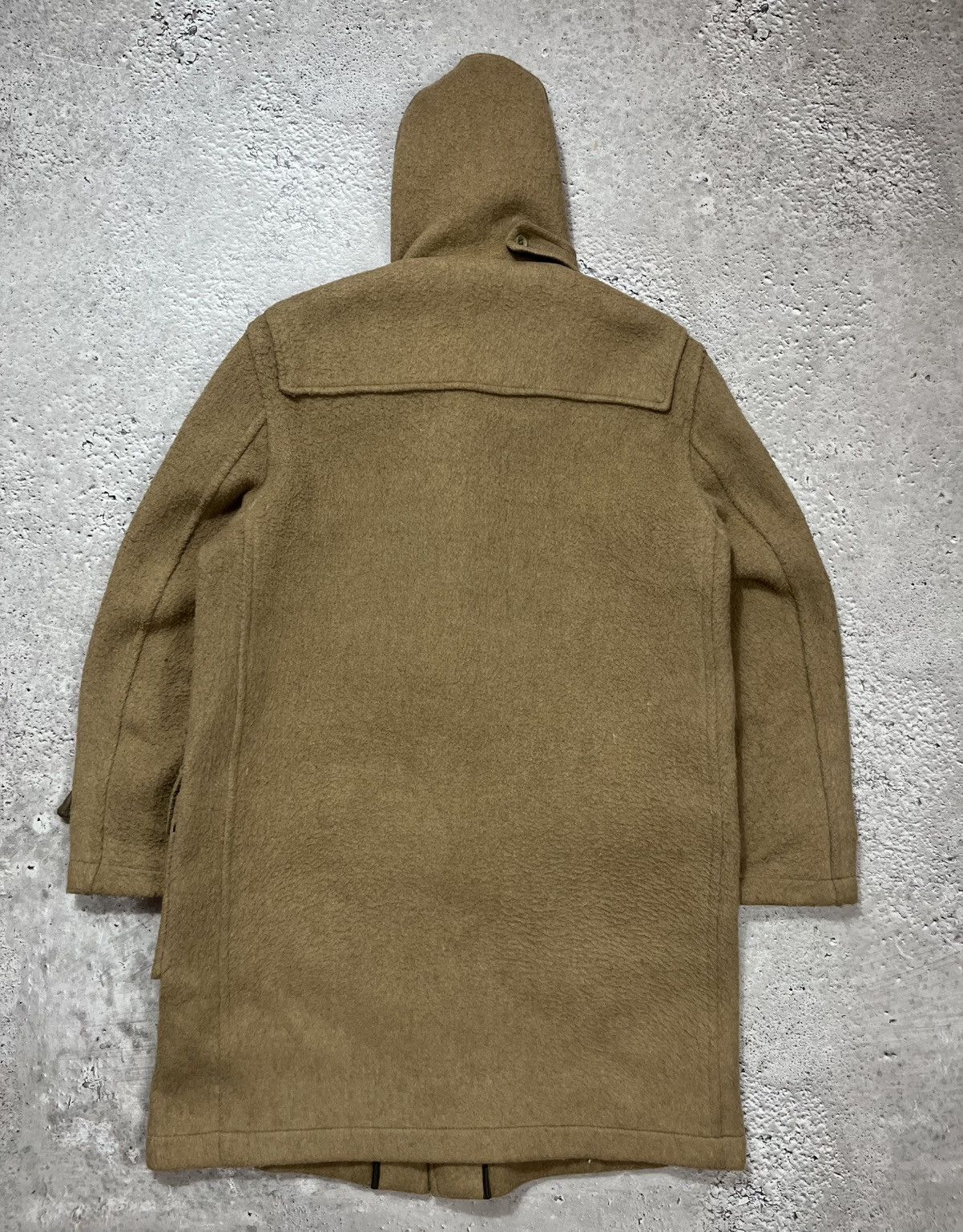 Vintage Vintage Tibbett Duffle Coat Made in England Wool Toggle Hood Size US L / EU 52-54 / 3 - 13 Thumbnail