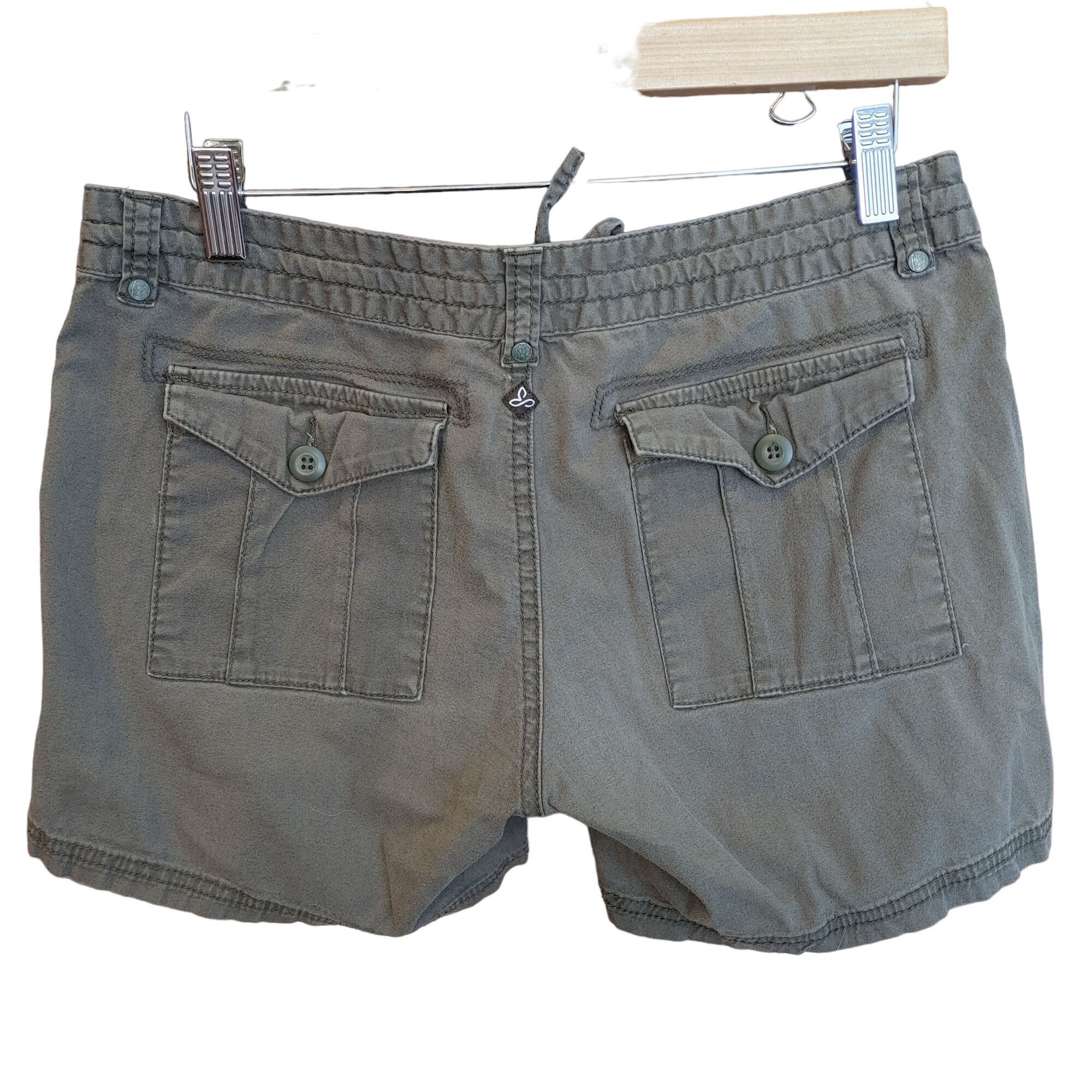 Prana Prana Women's Green Bermuda Shorts 6 Size 28" / US 6 / IT 42 - 2 Thumbnail