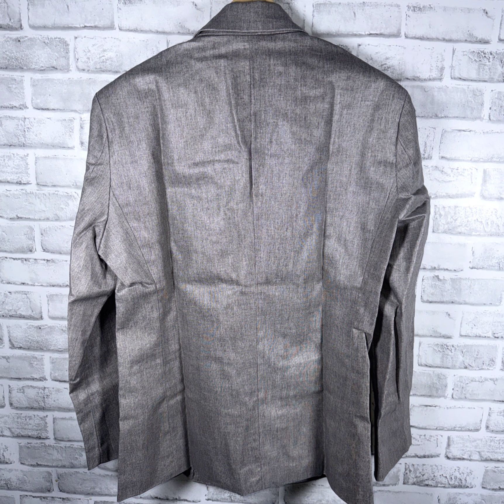 Vintage NWT Manly Gray 2 Button Sport Coat Mens Size L Size US L / EU 52-54 / 3 - 5 Thumbnail
