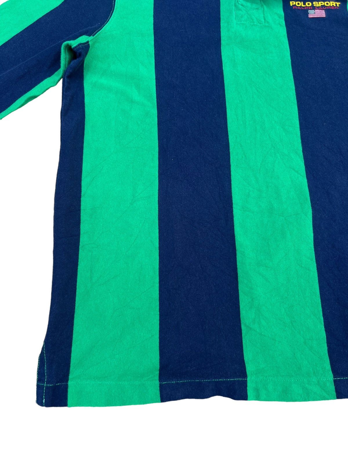 Polo Ralph Lauren Polo Sport Ralph Lauren USA Flag Color Block Rugby Shirt Size US L / EU 52-54 / 3 - 11 Thumbnail