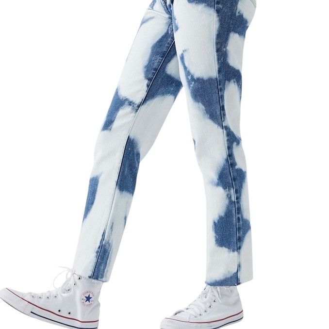 Pacsun Pacsun Acid Bleach Wash Mom Jeans Size 24" / US 00 / IT 34 - 3 Thumbnail