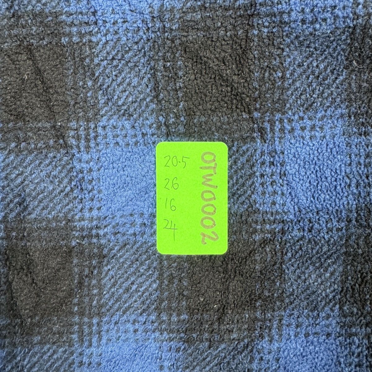 Japanese Brand × Uniqlo 💥Uniqlo Shadow Plaid Micro Fleece Jacket Size US L / EU 52-54 / 3 - 7 Thumbnail