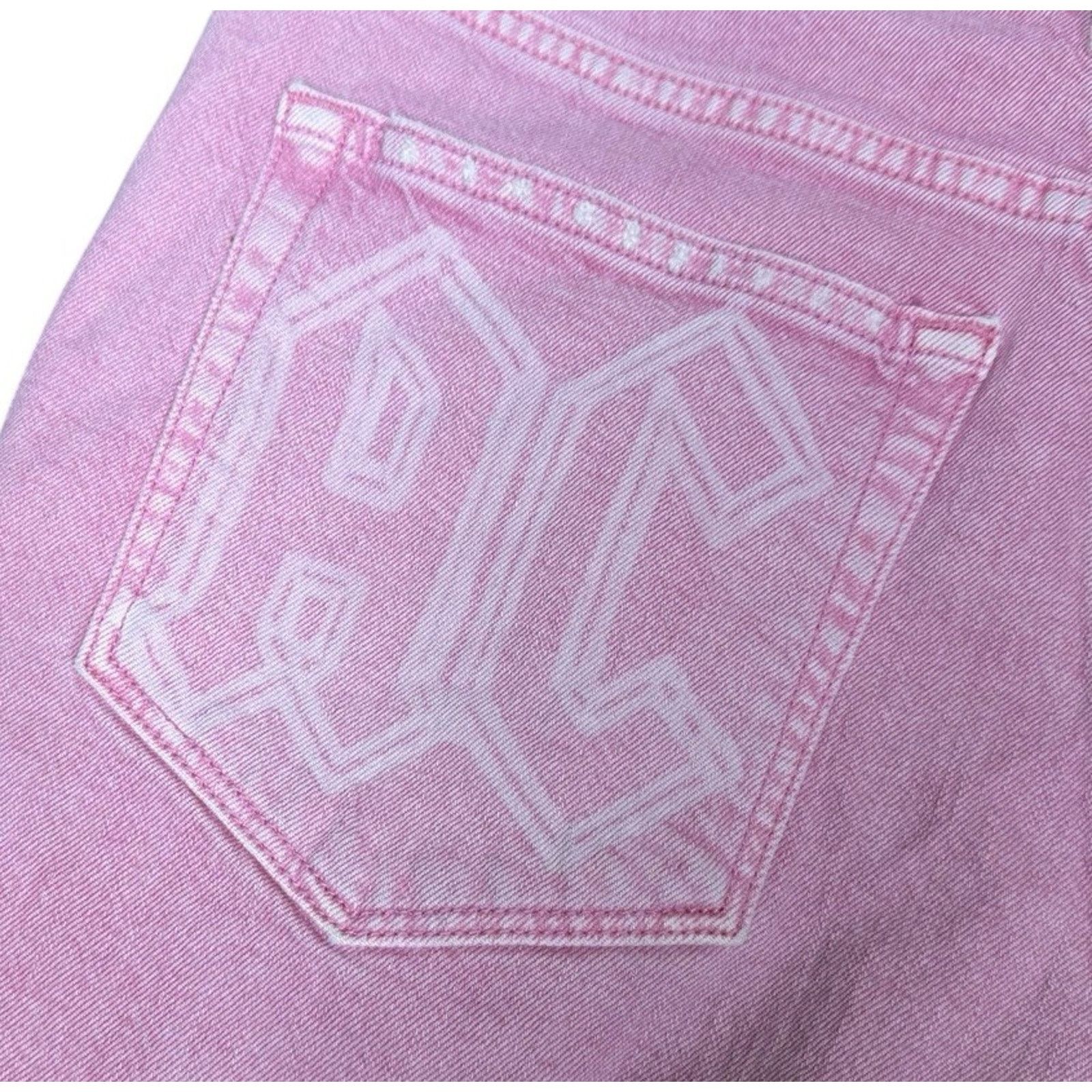 Lucky Brand Lucky Brand AC DC High Rise Mom Pink Denim Jean Shorts 2/26 Size 26" / US 2 / IT 38 - 9 Thumbnail