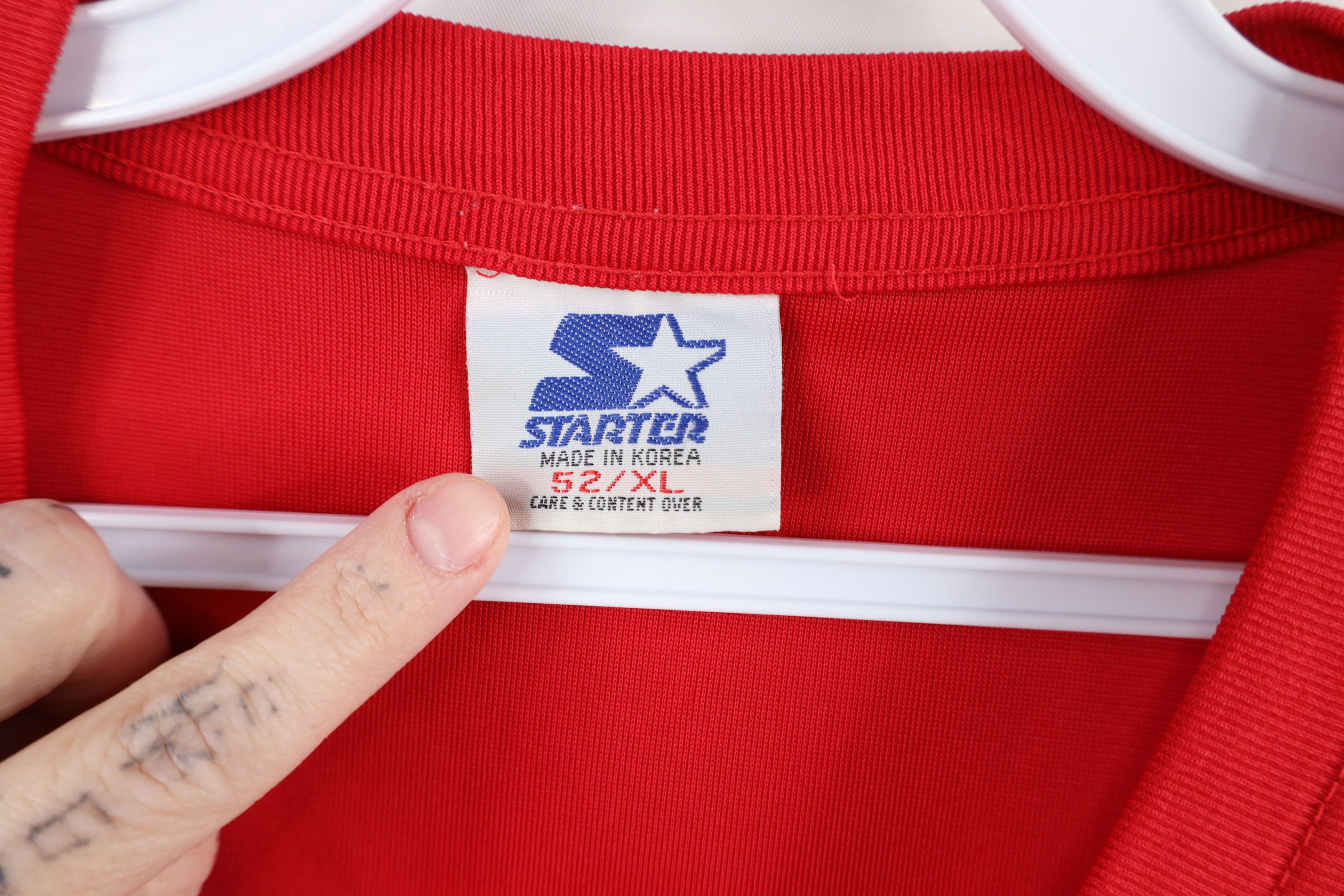 Starter × Vintage Vintage 90s Starter Ohio State University Jersey #30 Size US XL / EU 56 / 4 - 8 Thumbnail