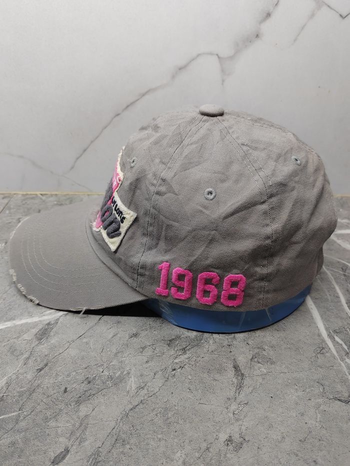 Japanese Brand Vintage Duration 1968 DIstressed Style Cap Hat Size ONE SIZE - 4 Thumbnail