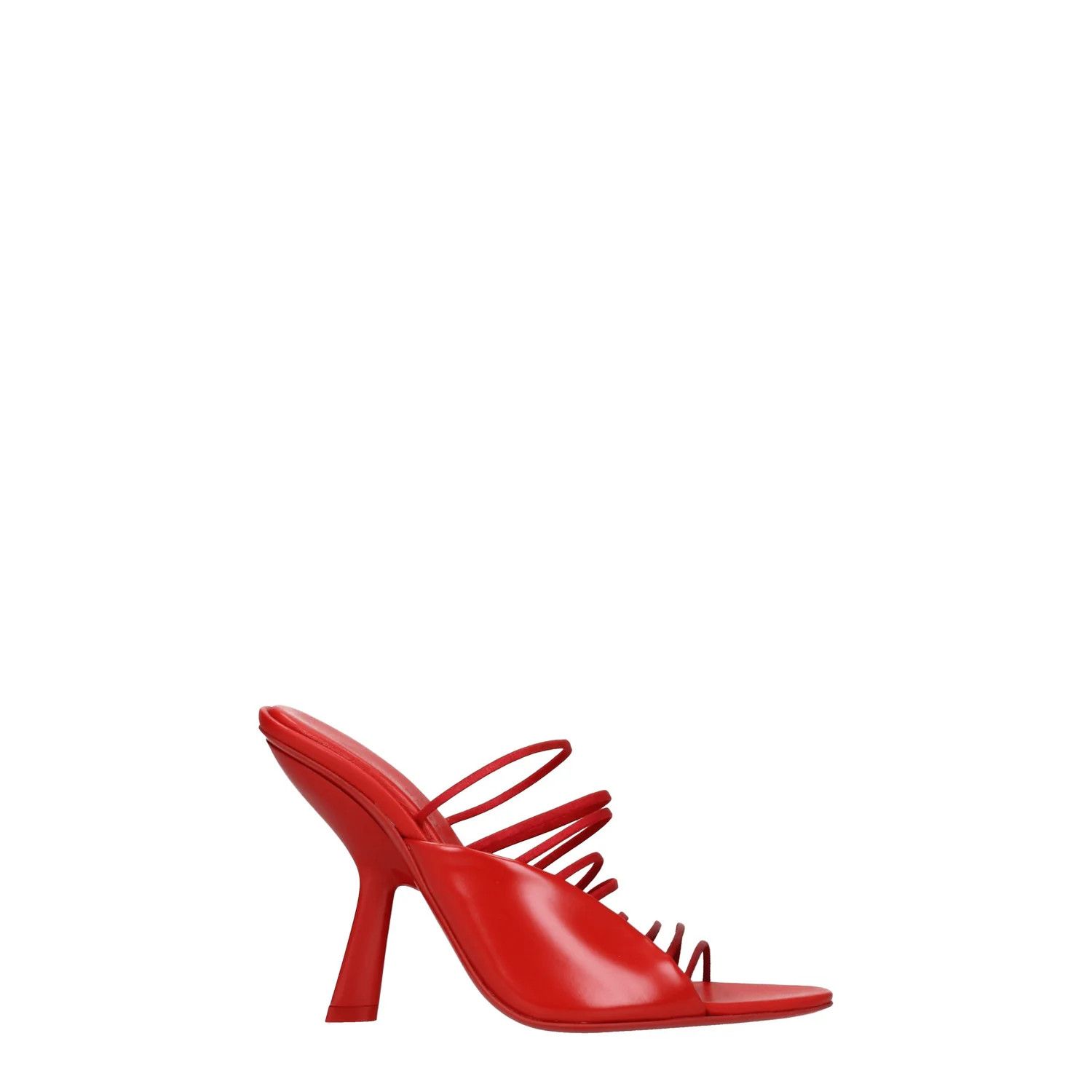 Salvatore Ferragamo ob1o1e1224 Leather Sandals in Red Size US 6 / IT 36 - 1 Thumbnail