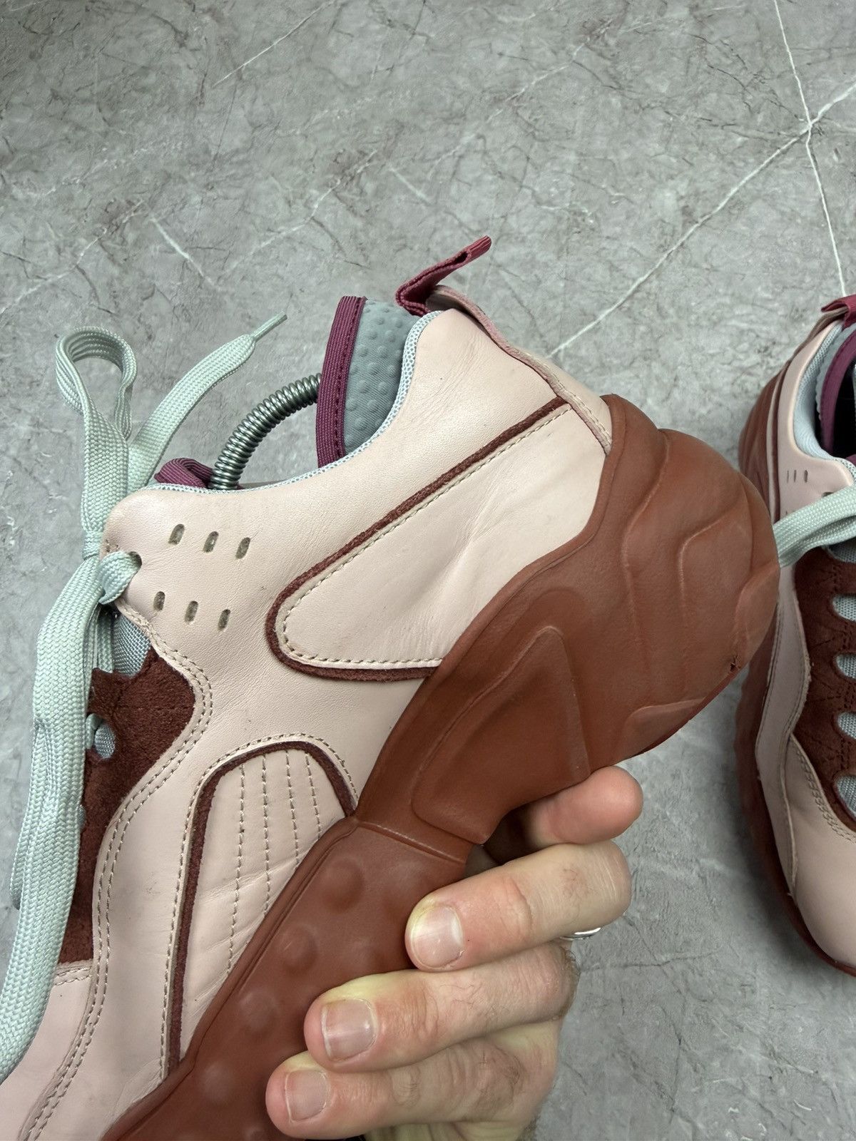Acne Studios Acne Pink Manhattan Sneakers Size US 9 / IT 39 - 15 Thumbnail