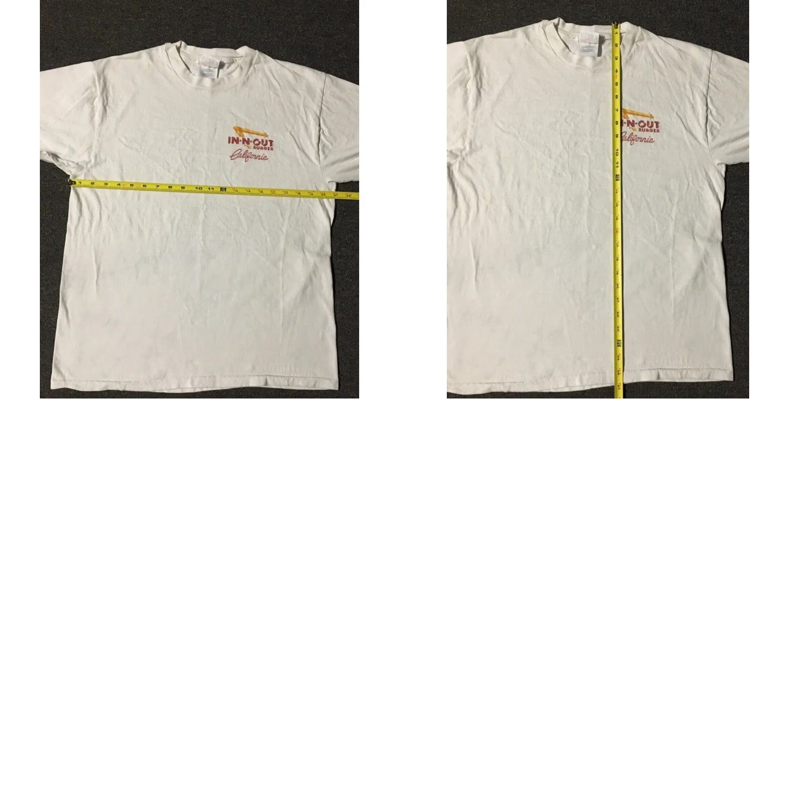 Vintage Vtg 90s In N Out Burger Faded Hot Rod Car Shirt M Fast Food Art Surf Grunge 80s Size US M / EU 48-50 / 2 - 10 Thumbnail