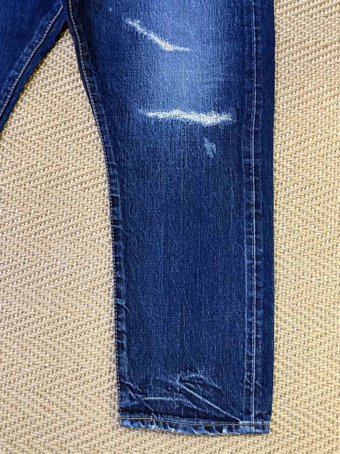 Vanquish VANQUISH & FRAGMENT Lightning Washed Cut 9-Jeans W36 Size US 36 / EU 52 - 3 Thumbnail