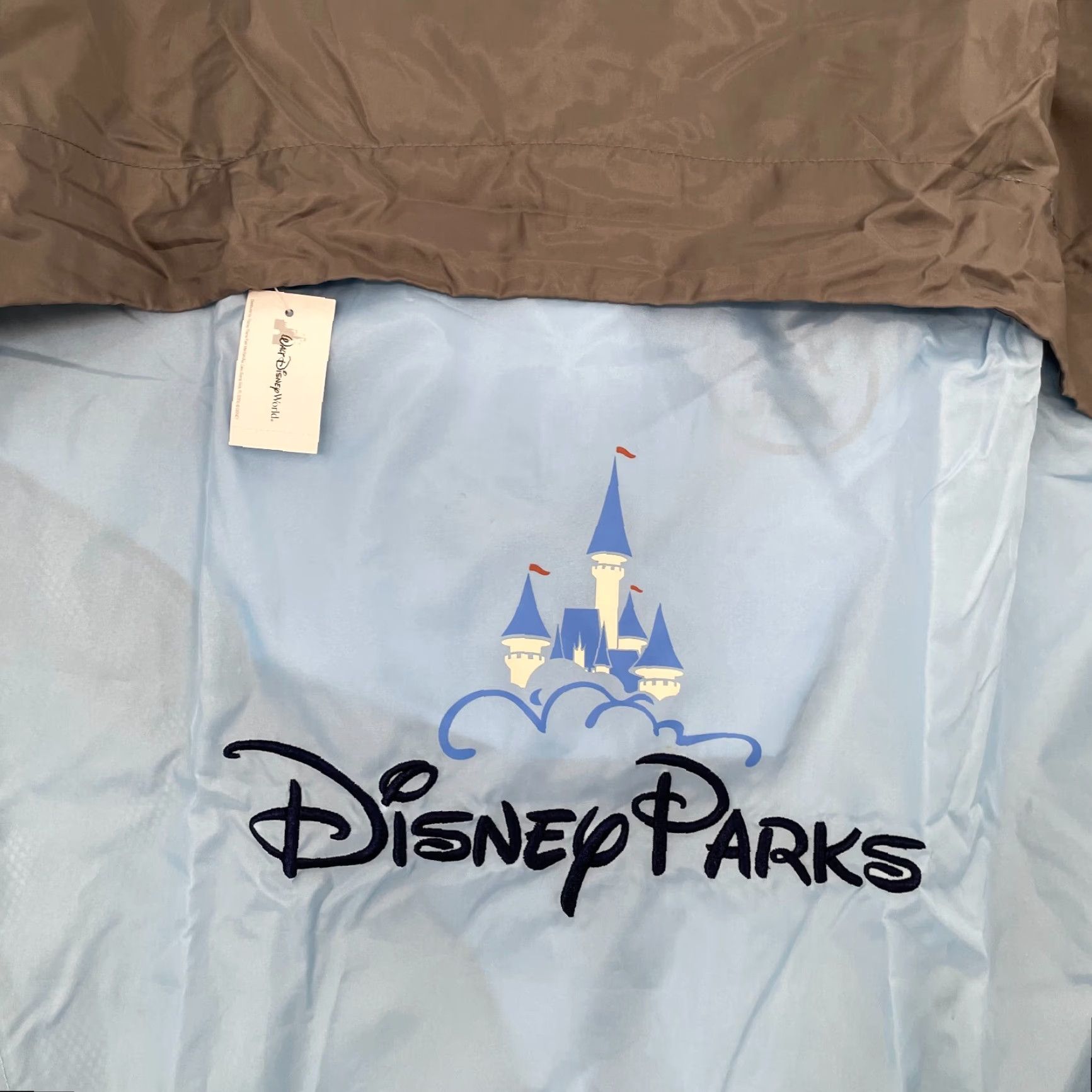 Disney Disney Jacket Adult XL Brown Packable Windbreaker Mickey Logo Mens Size US XL / EU 56 / 4 - 6 Thumbnail