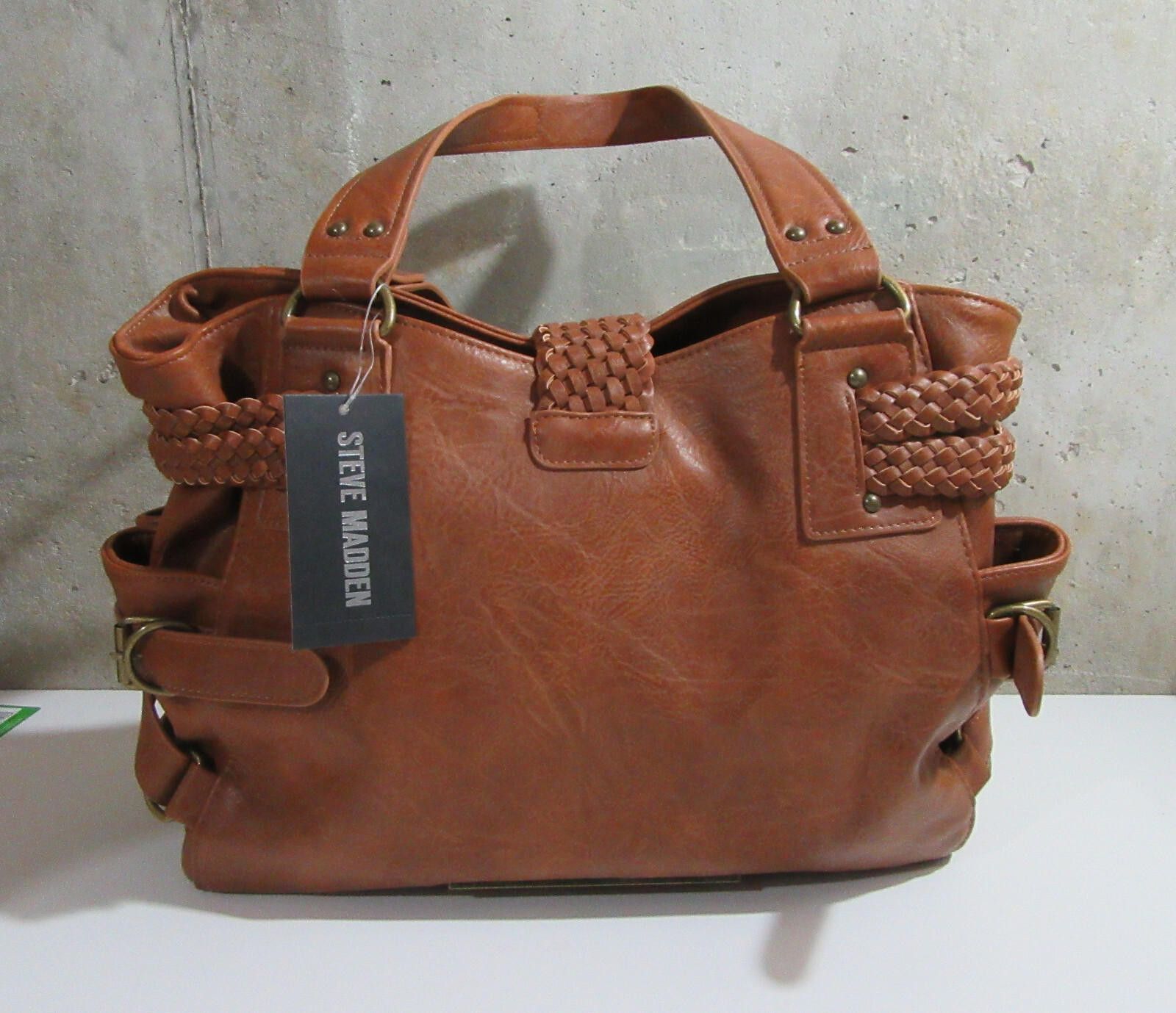 Steve Madden Steve Madden BSamba Leather Purse Satchel Tote NWT Size ONE SIZE - 5 Thumbnail