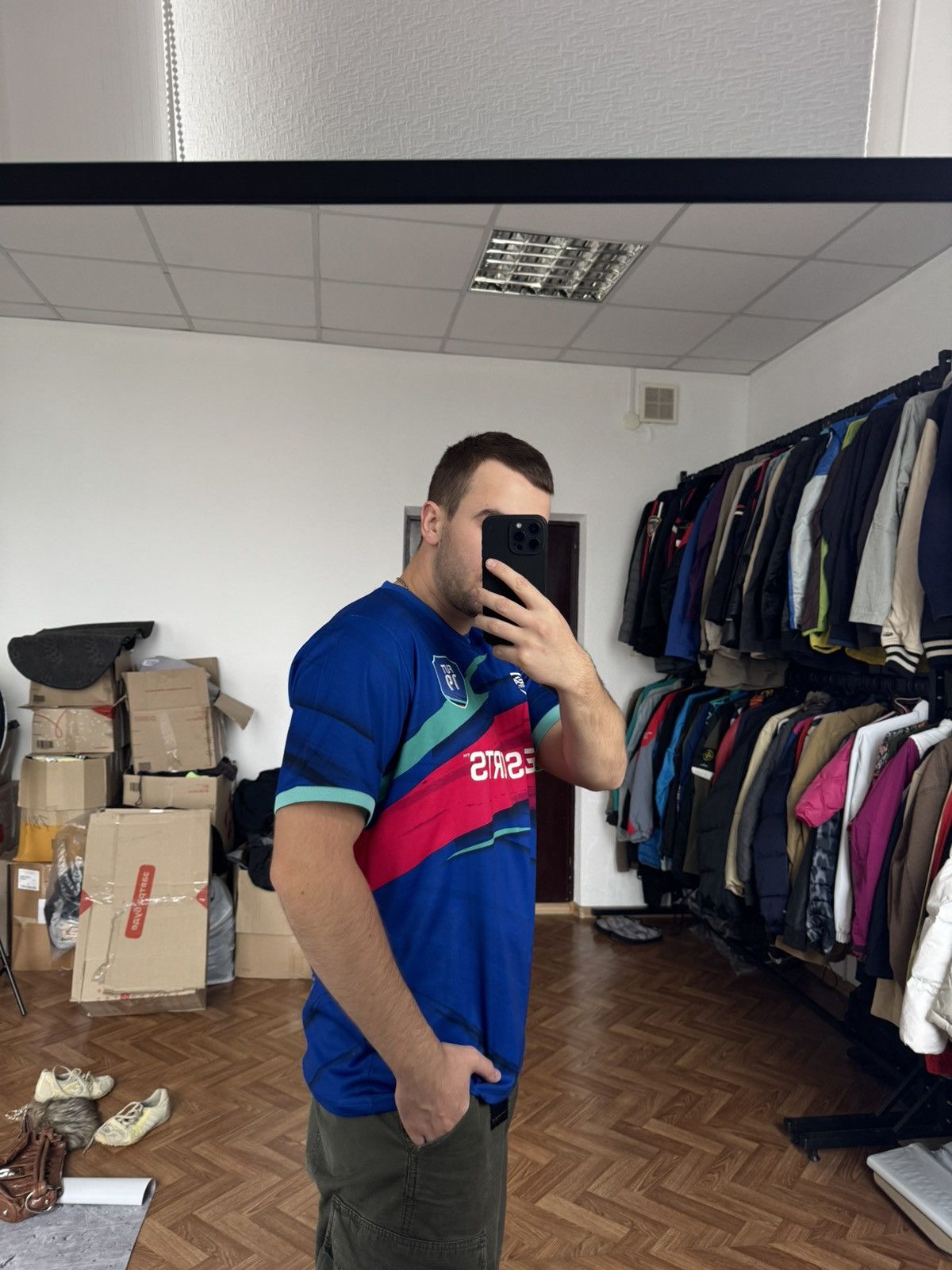 Vintage EA sport jersey blue 19 fut tee Size US L / EU 52-54 / 3 - 10 Thumbnail