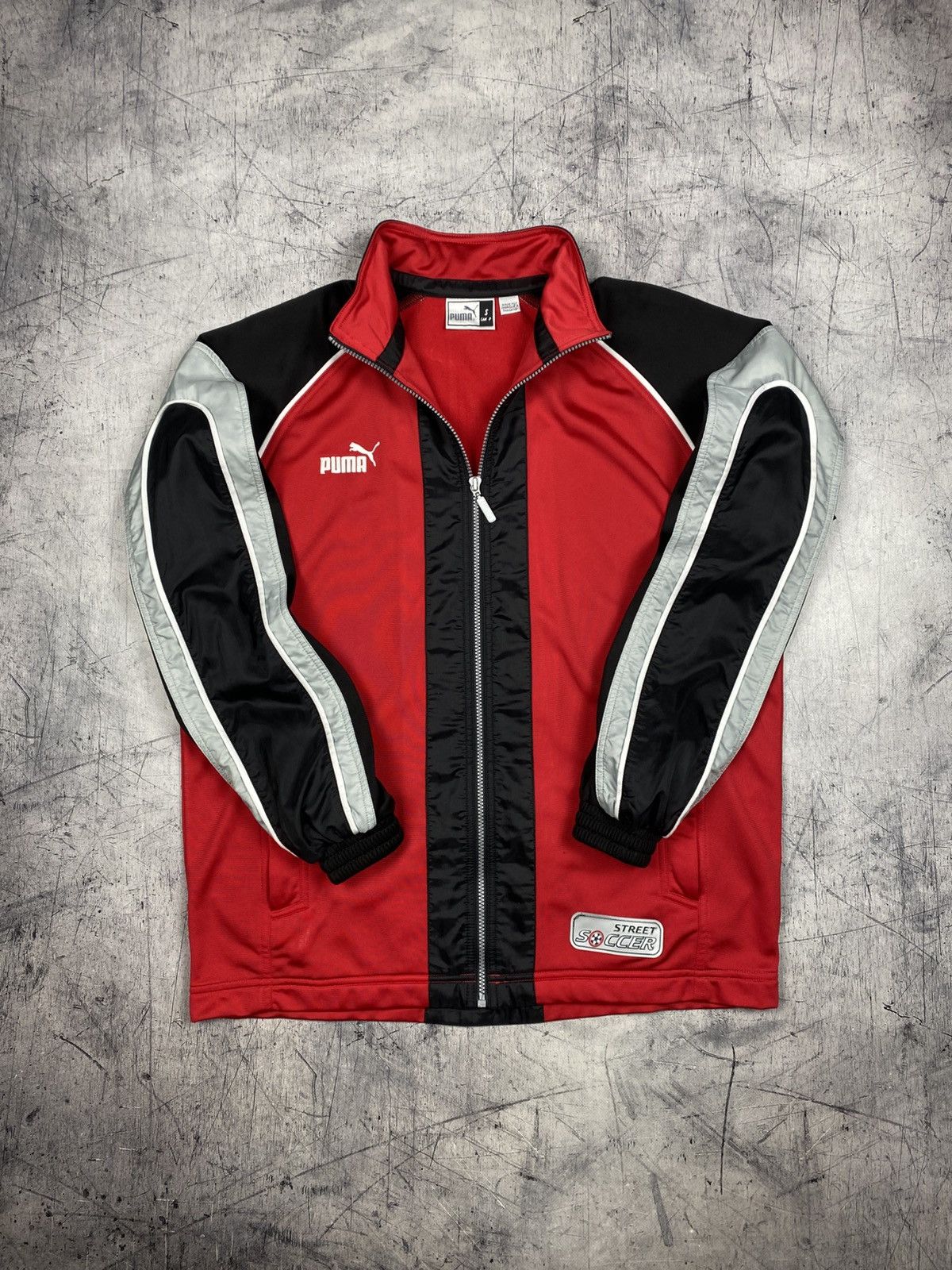 Puma Vintage Puma Street Soccer Track Jacket y2k Size US S / EU 44-46 / 1 - 2 Thumbnail