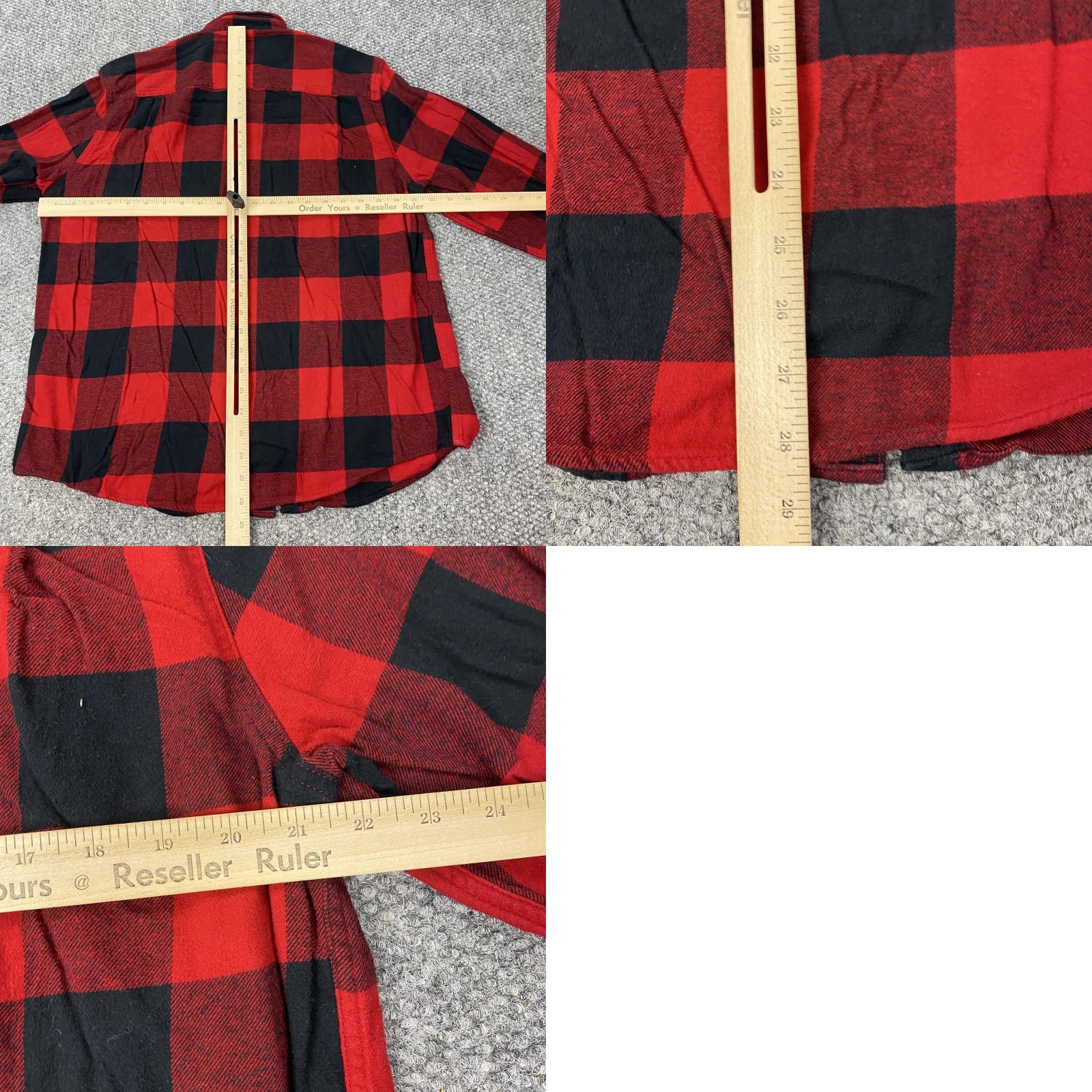 Vintage Coleman Shirt Mens Large Red Black Buffalo Plaid Flannel Button-Up Cotton Casual Size US L / EU 52-54 / 3 - 8 Thumbnail