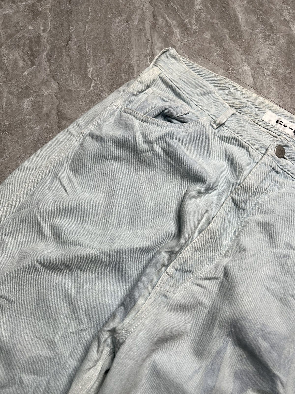 Issey Miyake × Ne-Net NE-Net Issey Miyake Nya cat Carpenter Pants Size US 33 - 4 Thumbnail