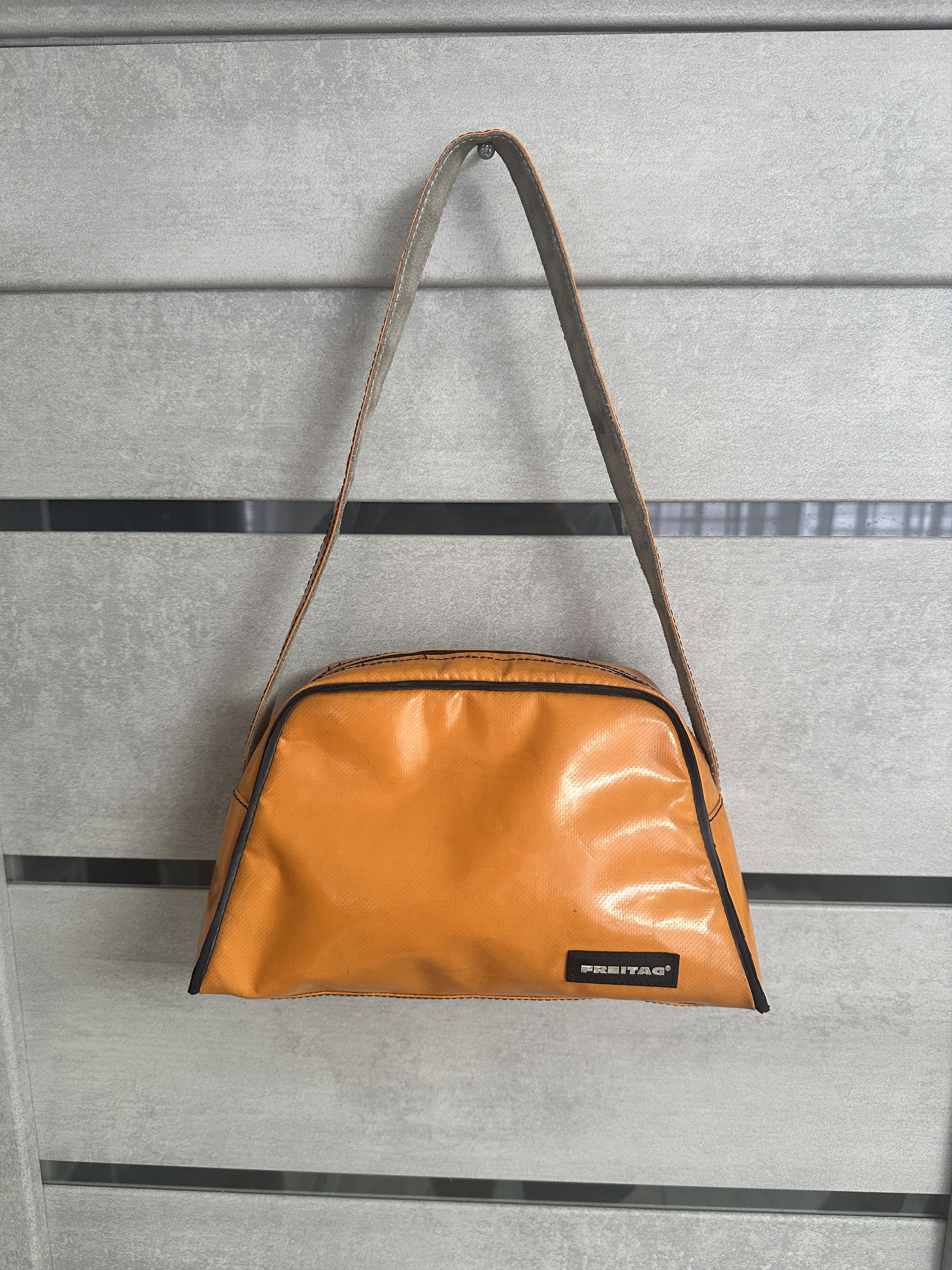 Freitag Shoulder Bag Tasche Jill Orange Vintage Rare