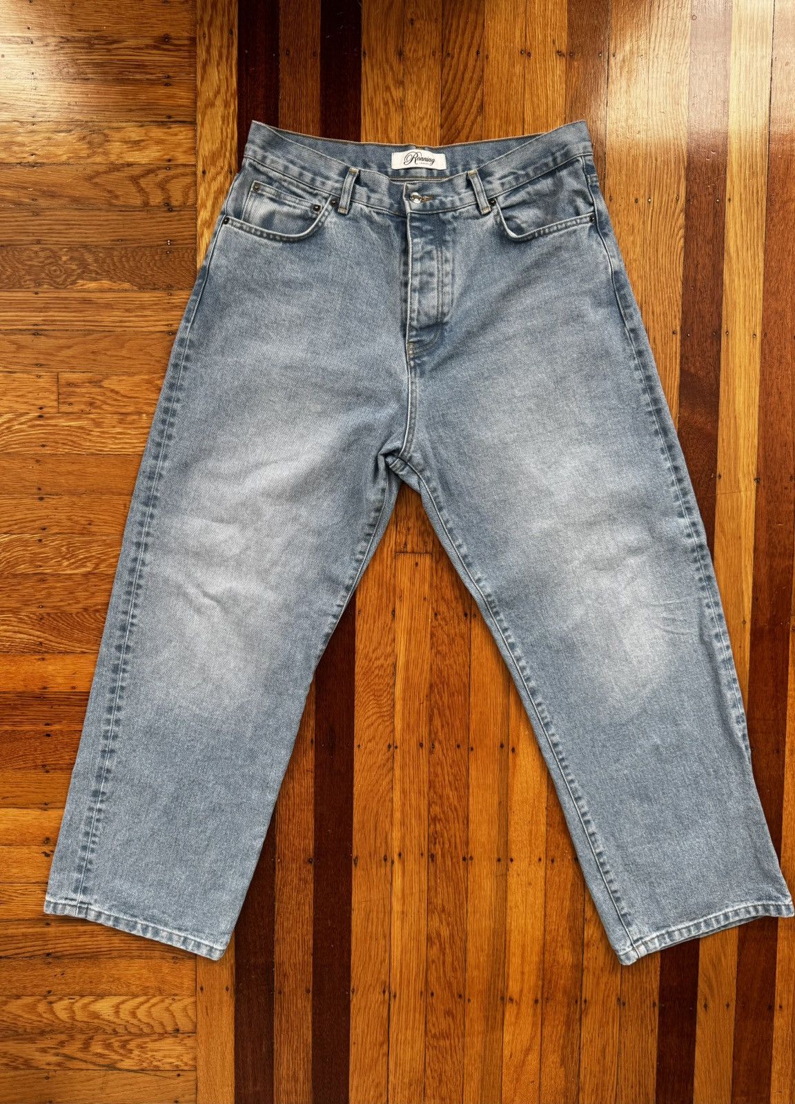 Ronning Ronning wide leg light blue jeans Size US 36 / EU 52 - 1 Thumbnail