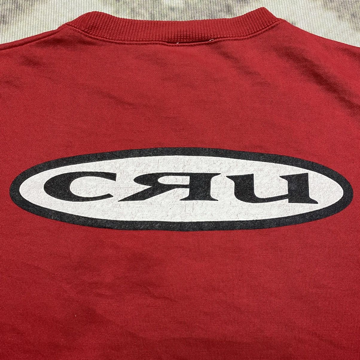 Vintage Vintage 90s MADE IN USA CRU Designs Sweatshirt Size US S / EU 44-46 / 1 - 4 Thumbnail