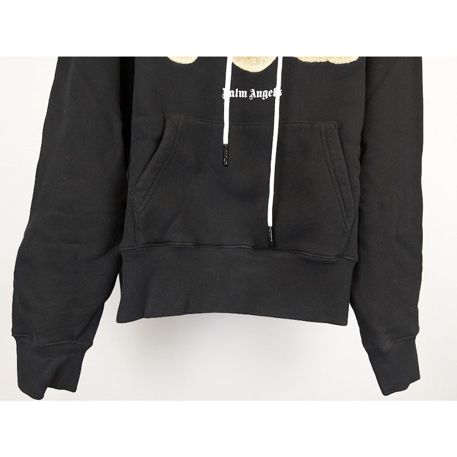 Palm Angels o1rshd1 Q:5 / PA Bear Hoody Hoodie in Black / Brown Size US L / EU 52-54 / 3 - 6 Thumbnail