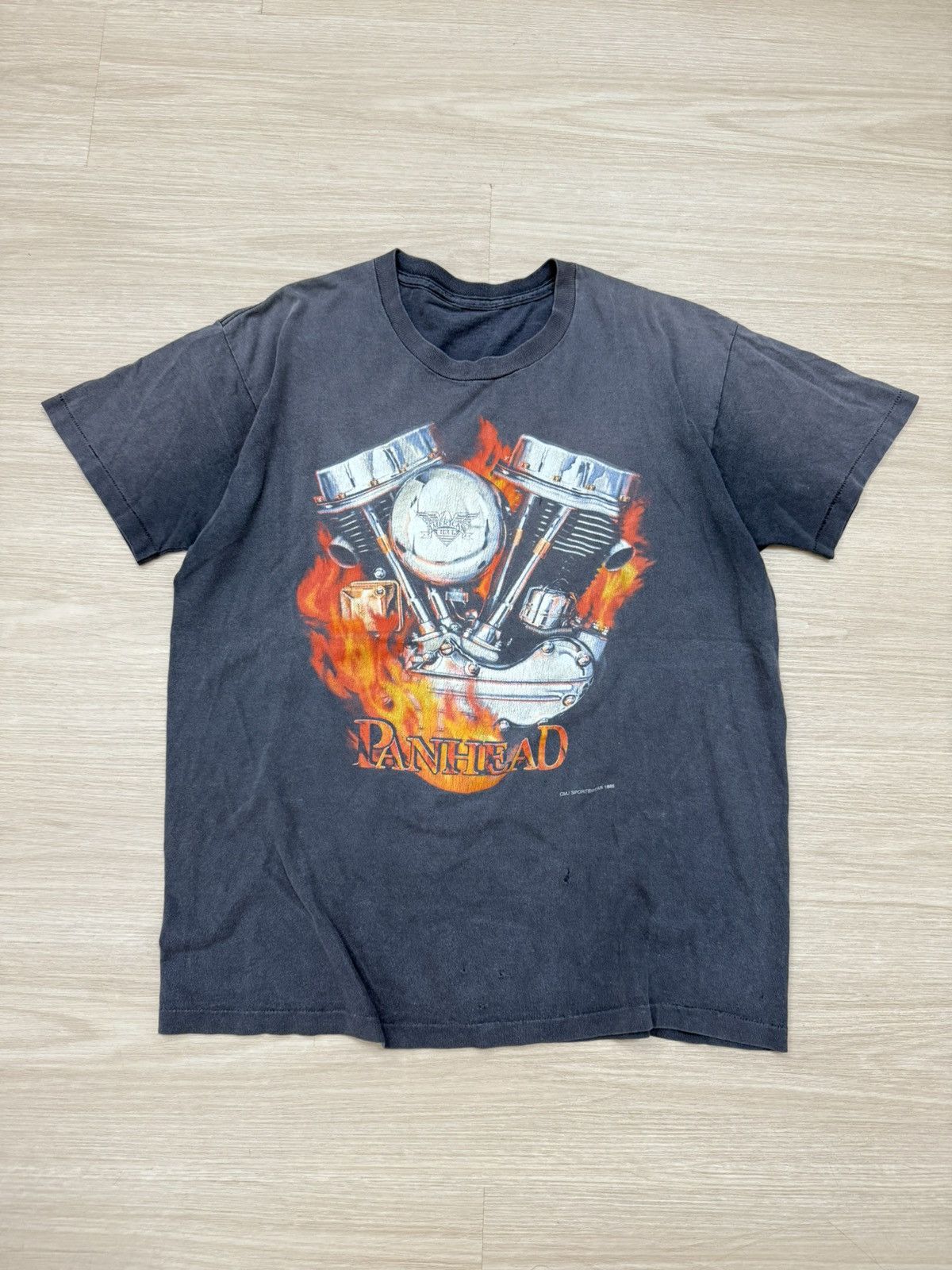 Harley Davidson Vintage Harley-Davidson t-shirt PANHEAD Size US L / EU 52-54 / 3 - 1 Thumbnail