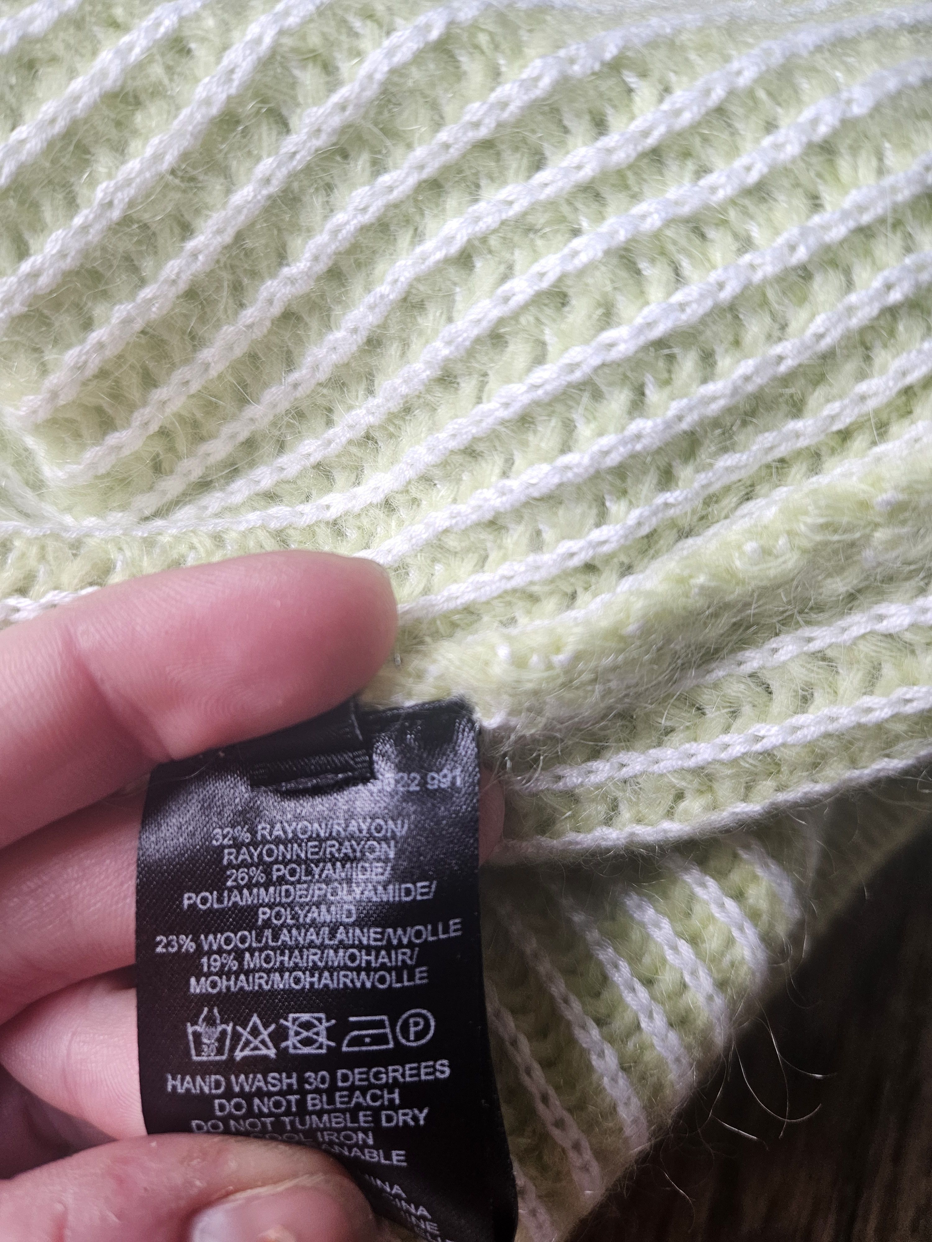 Paul Smith spring/chartreuse green Paul Green Black Collection Sweater Size L / US 10 / IT 46 - 7 Thumbnail