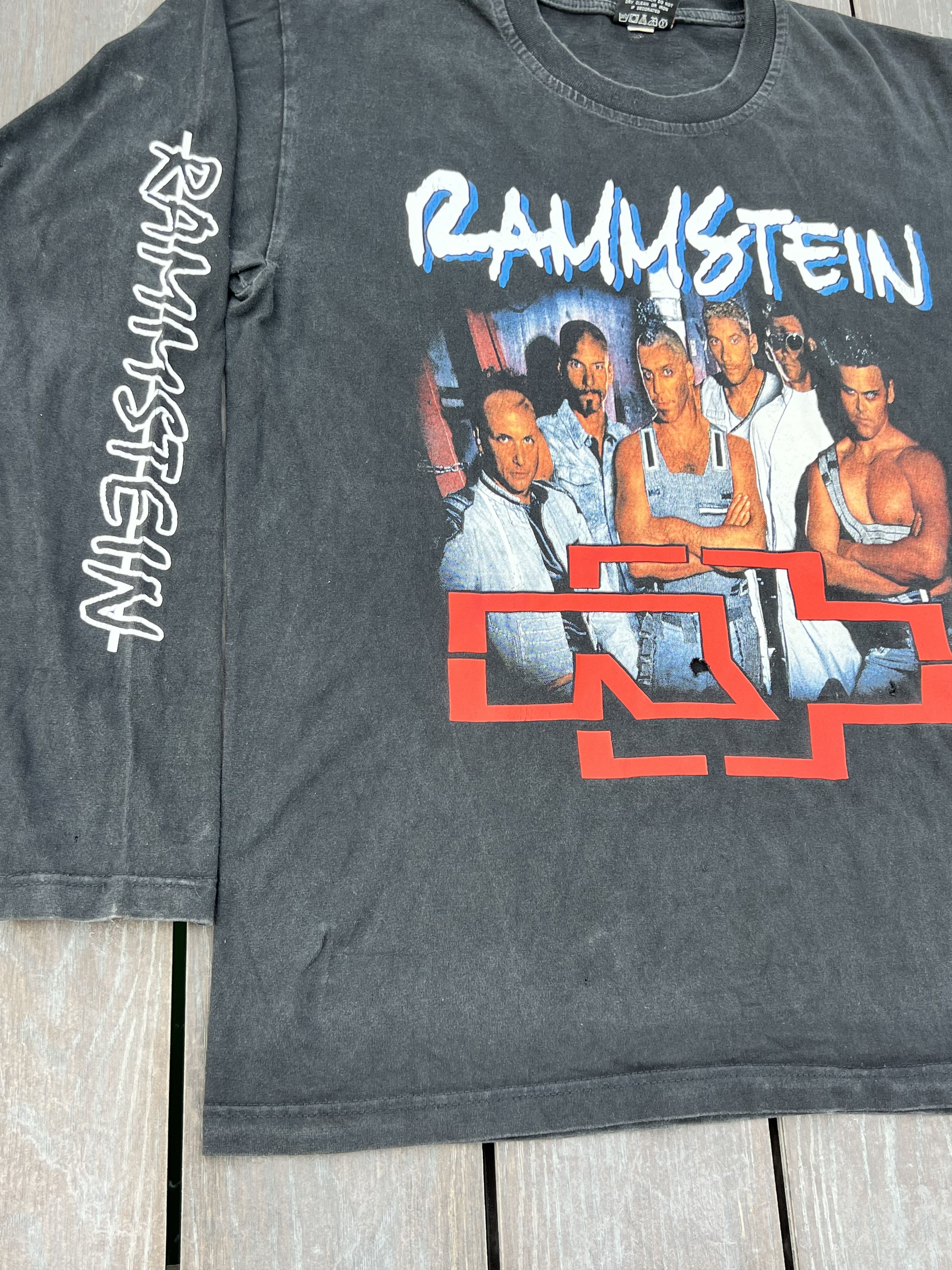 Vintage Sweatshirt Rammstein Size US L / EU 52-54 / 3 - 7 Thumbnail