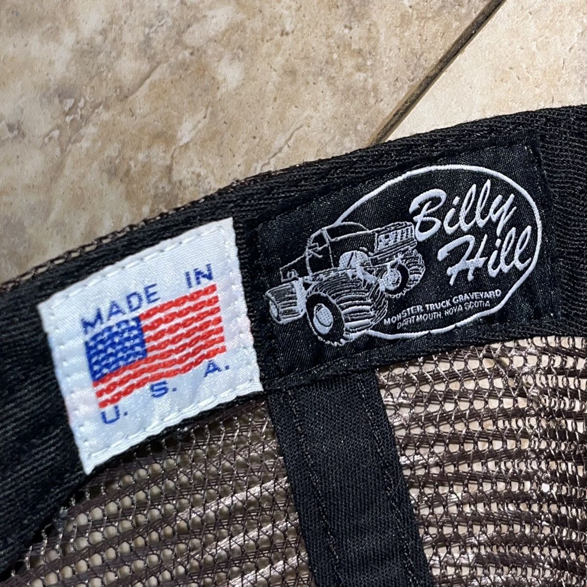 Billy Hill Billy Hill Classic Patch SnapBack Trucker Hat Brown Size ONE SIZE - 4 Thumbnail