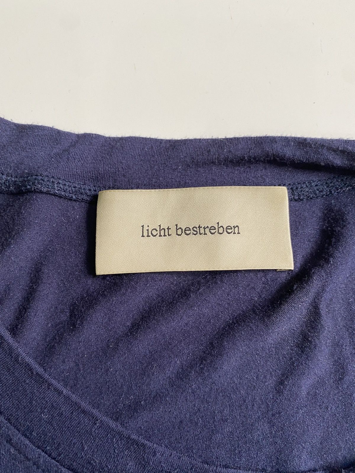 Japanese Brand Licht bestreben Dark blue Shirt Size M / US 6-8 / IT 42-44 - 3 Thumbnail
