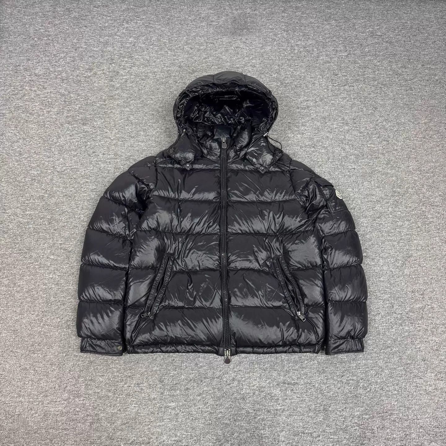 Moncler Moncler Maya Logo Sleeve Hood Down Jkt 5 99 New Size XXL / US 16-18 / IT 52-54 - 1 Thumbnail
