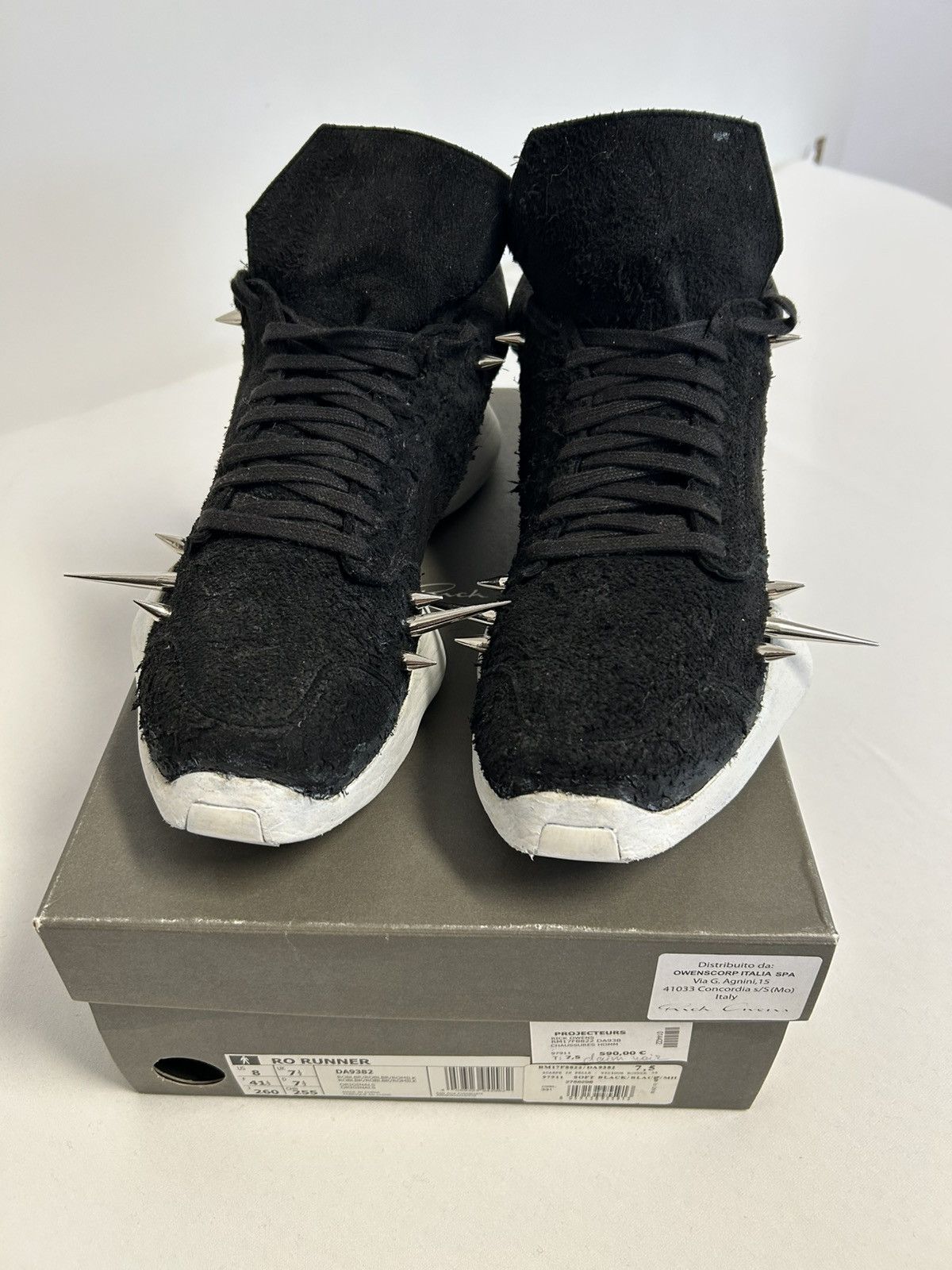 Rick Owens 2015 RO Spike Runner Size US 8 / EU 41 - 7 Thumbnail