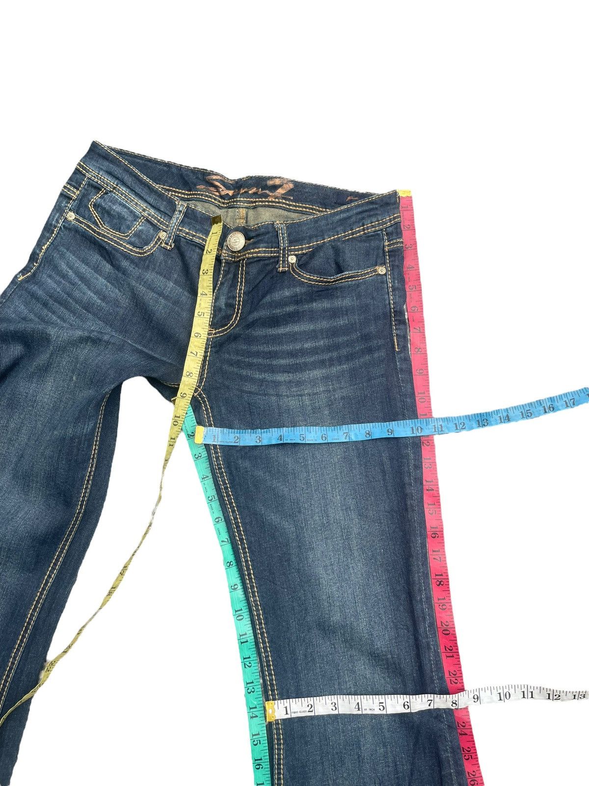 Designer × Seven 7 Seven 7 Flare Denim Size 33" - 11 Thumbnail
