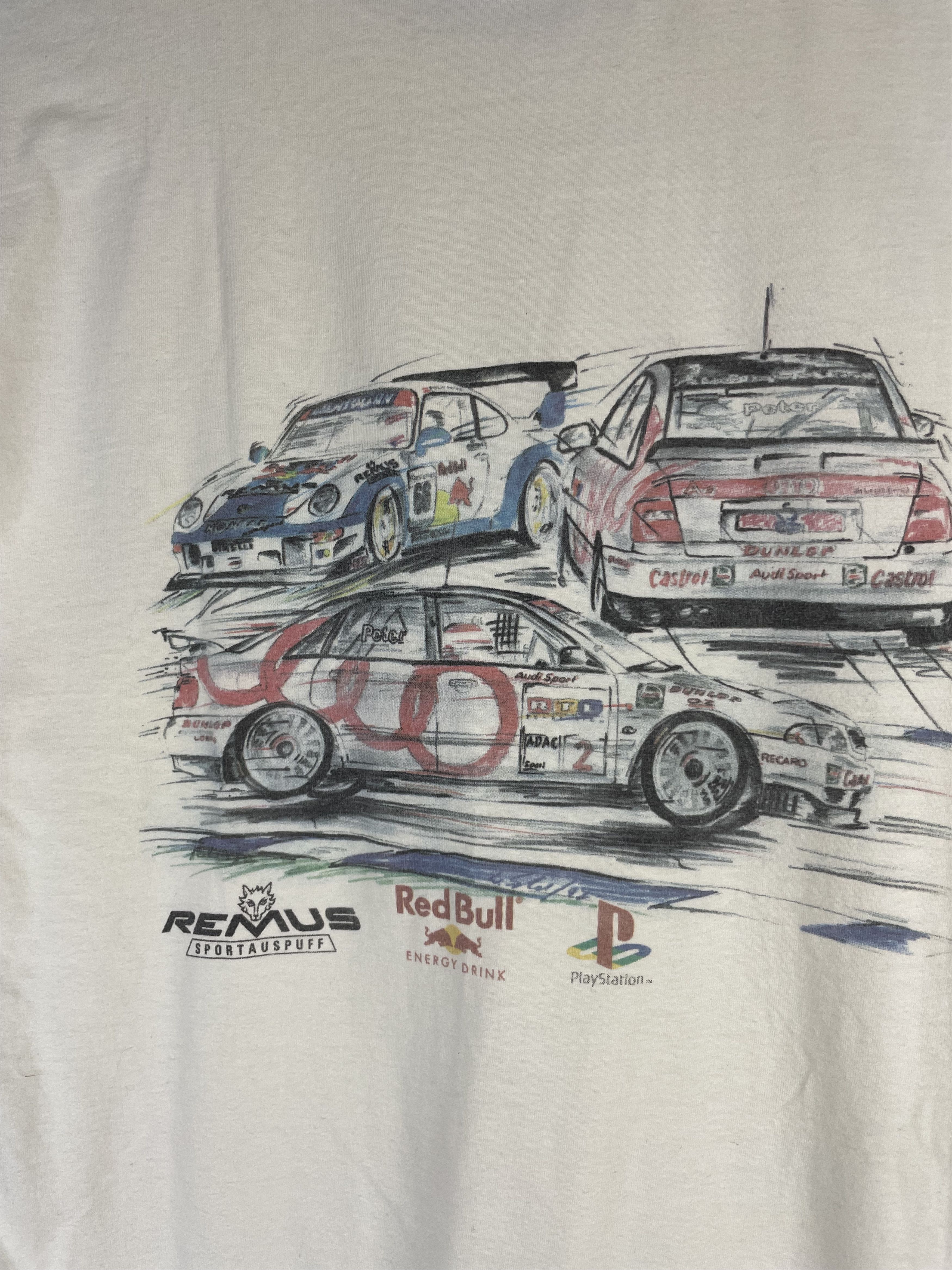 Vintage Vintage Racing Motosports Tee 90s Size US L / EU 52-54 / 3 - 4 Thumbnail