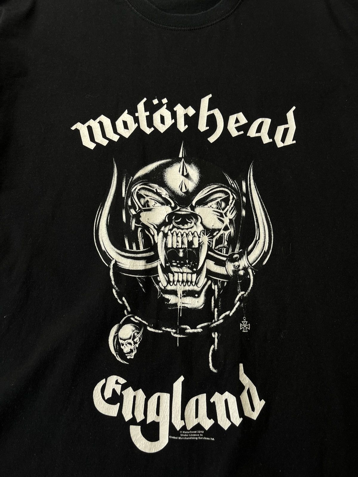Band Tees Vintage Motorhead England 2010 T-Shirt Rare Y2K Size US XL / EU 56 / 4 - 10 Thumbnail