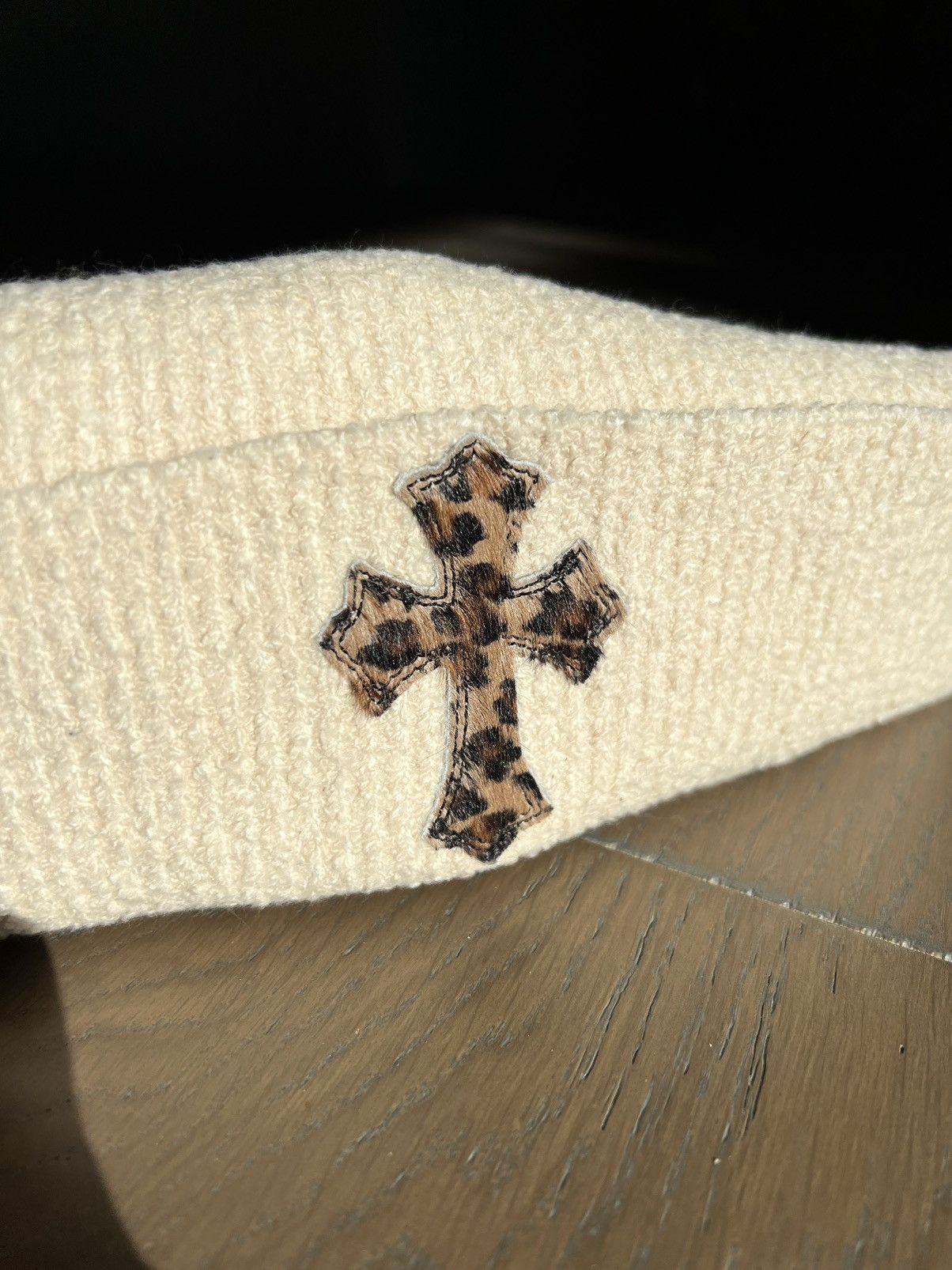 Chrome Hearts Chrome Hearts Cheetah Cross Patch Beanie Size ONE SIZE - 4 Thumbnail