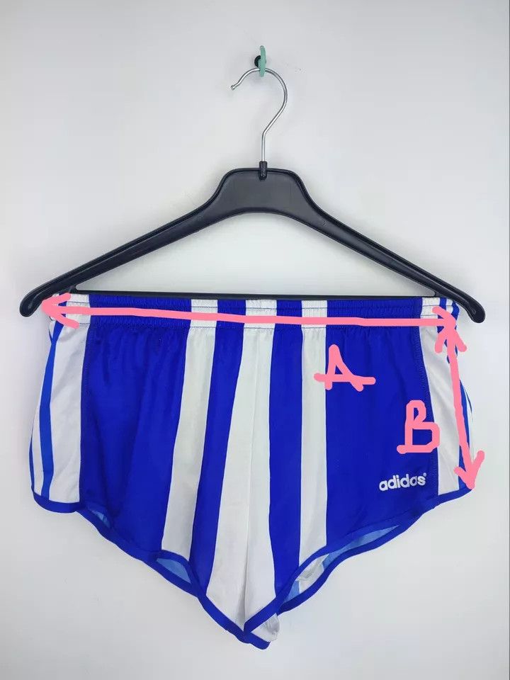Adidas adidas vintage sprinter shorts sports trousers old school Size US 30 / EU 46 - 10 Thumbnail