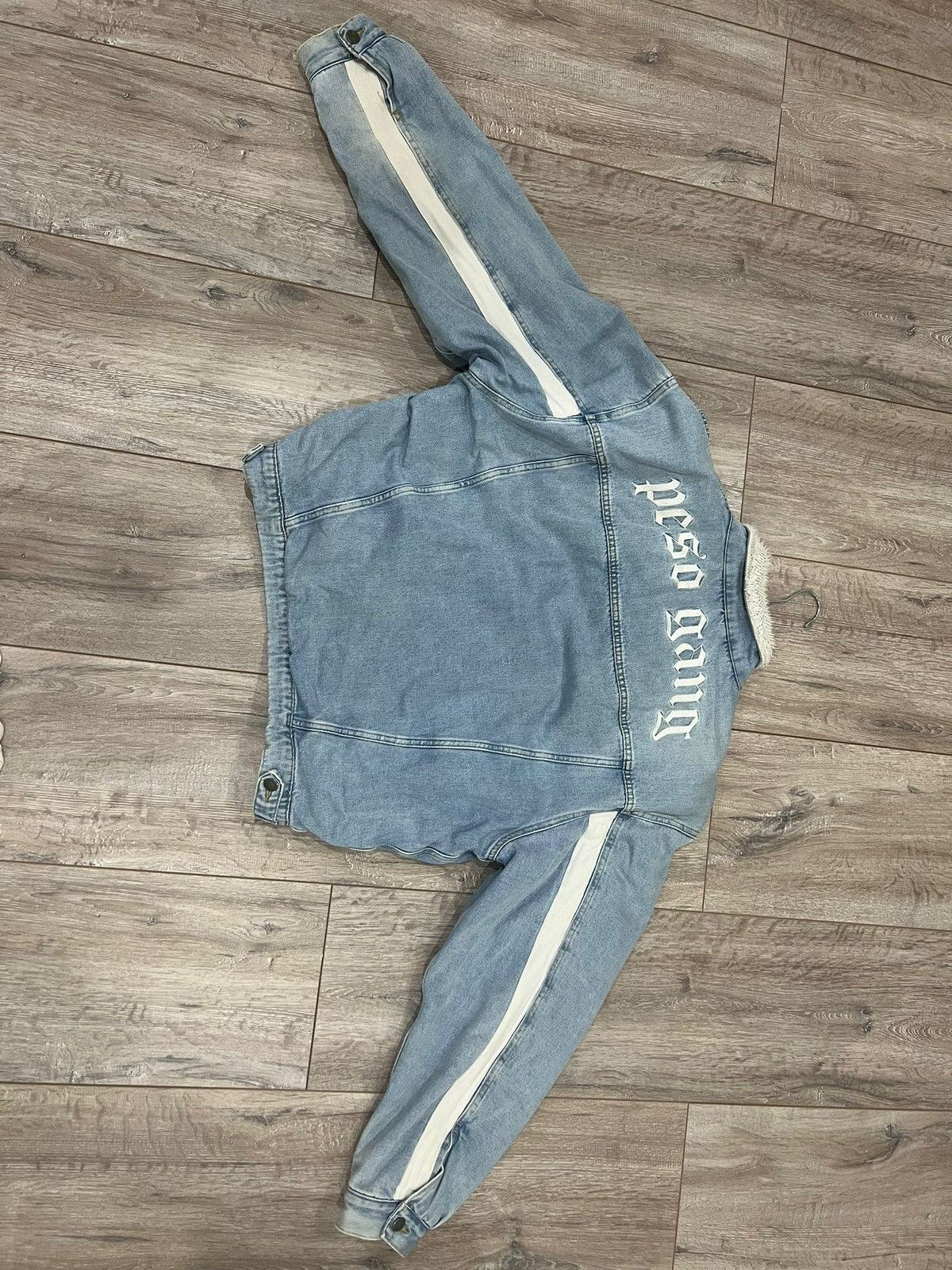 Peso Peso DENIM Jacket Season 4 "Peso Gang" Size US L / EU 52-54 / 3 - 3 Thumbnail