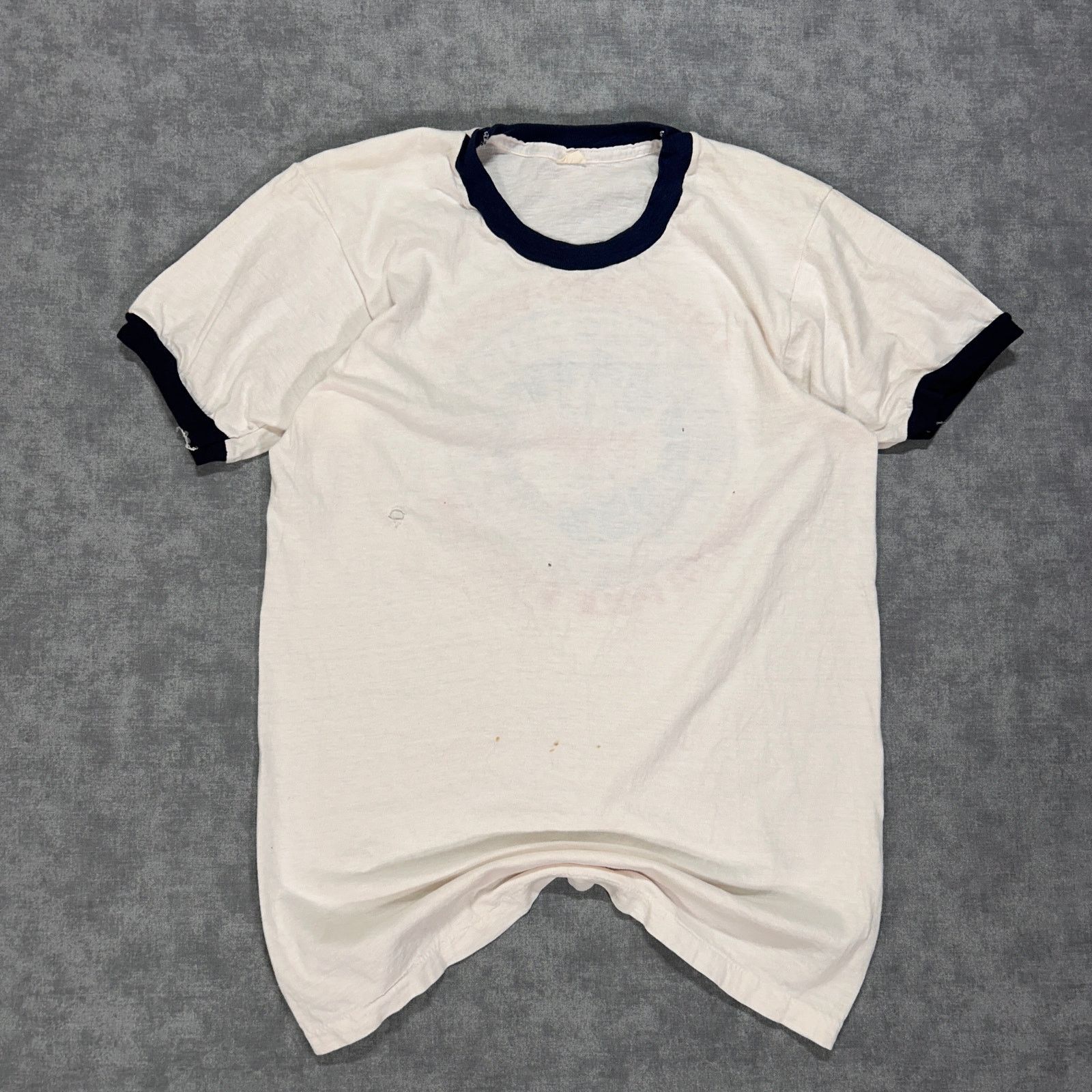 Vintage VTG 70s Amundsen-Scott South Pole Station Antartica Ringer T Size US S / EU 44-46 / 1 - 2 Thumbnail