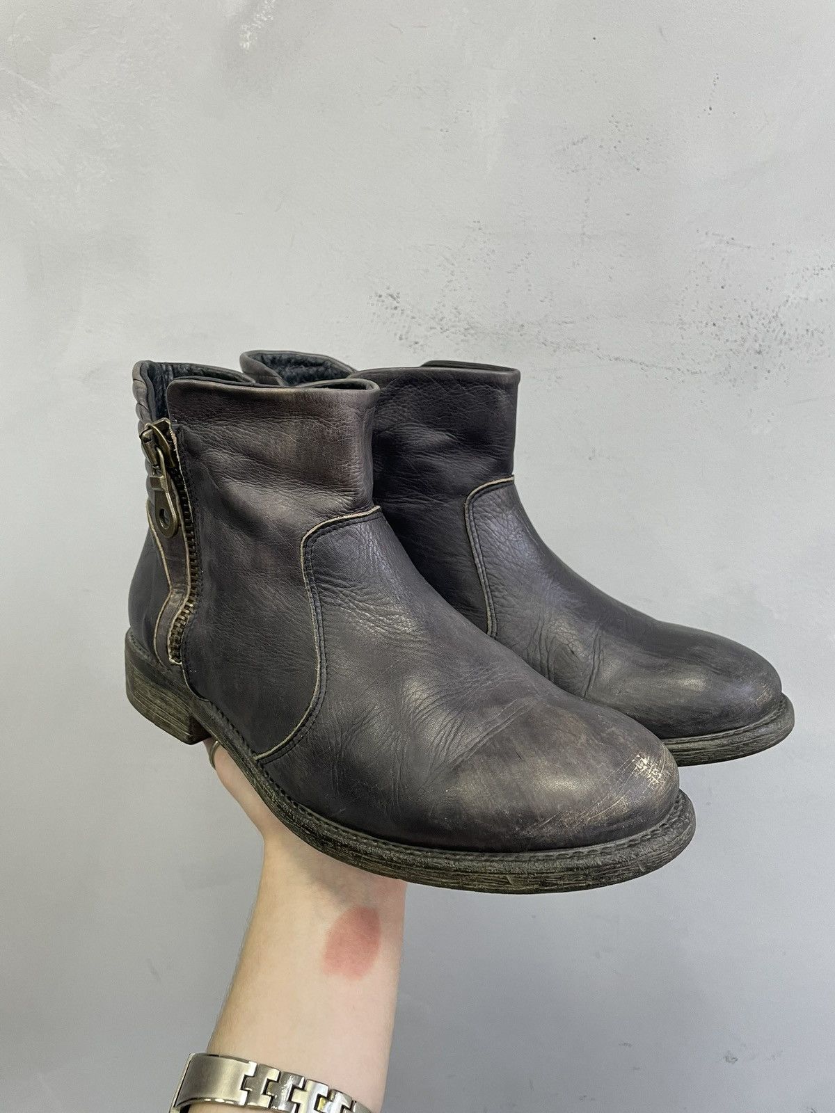 Other Moto style guidi Leather Boots Statement artisan Style Size US 8 / EU 41 - 1 Thumbnail