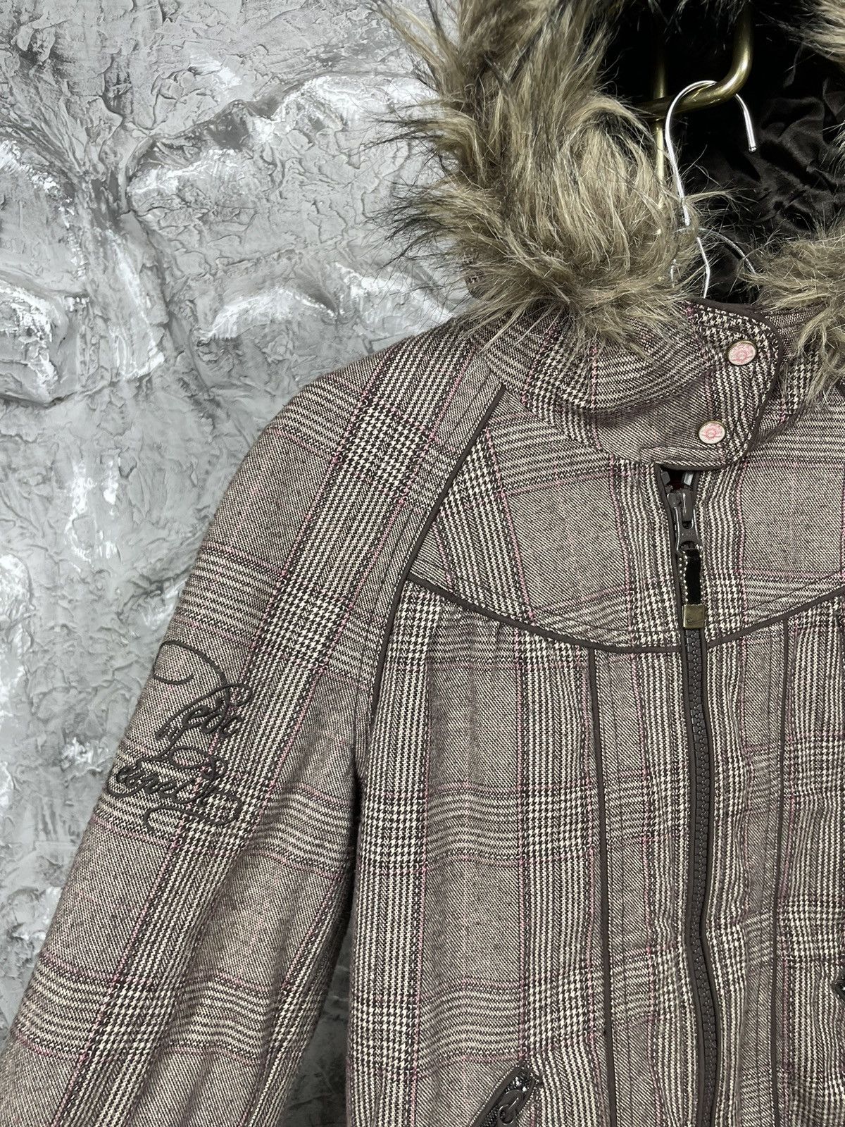 If Six Was Nine × Japanese Brand × Le Grande Bleu (L.G.B.) Vintage Fur Jacket Pocket Sleeve IfSixWasNine LGB Style Size US S / EU 44-46 / 1 - 8 Thumbnail