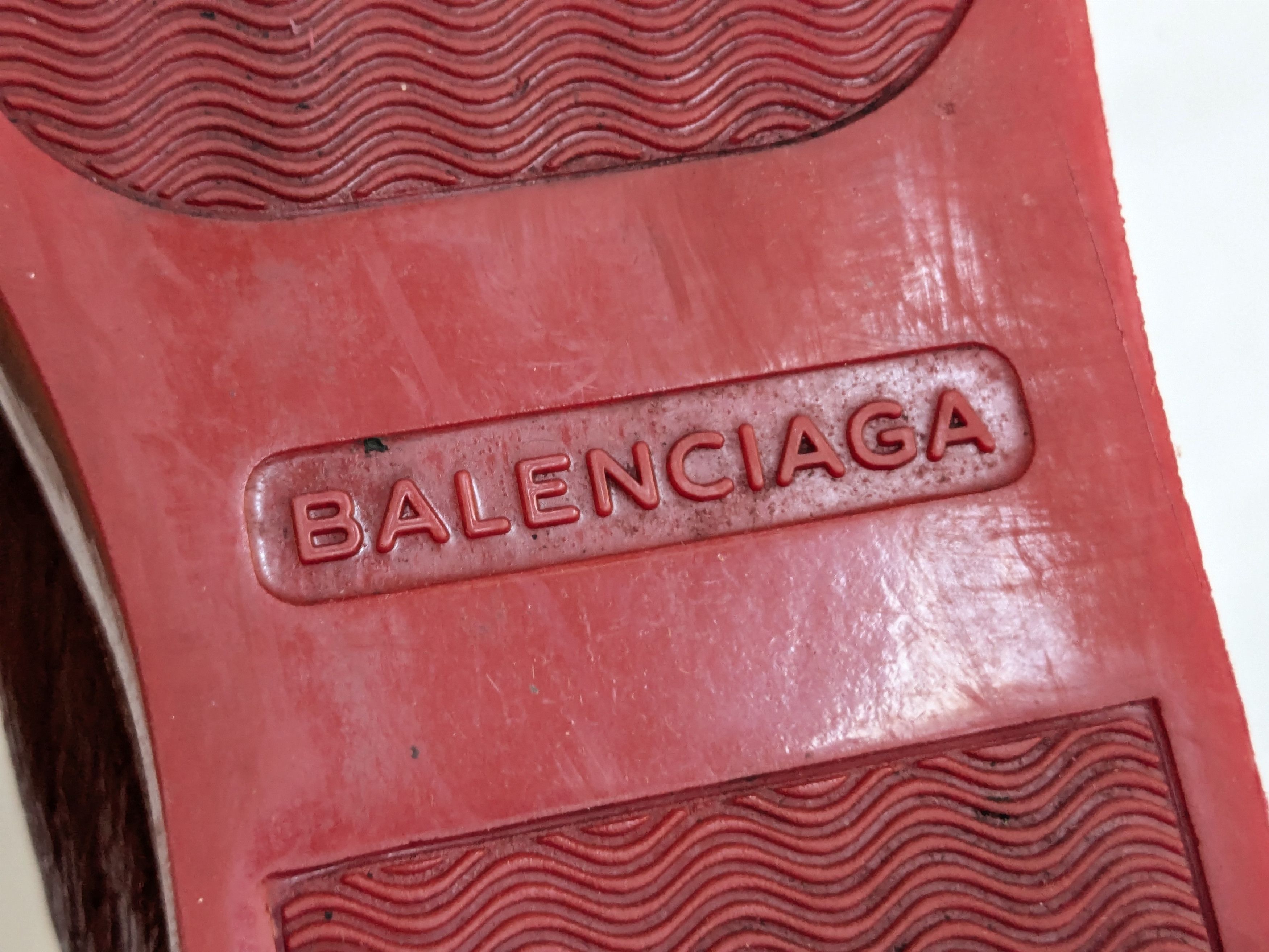 Balenciaga Balenciaga Arena Red 11 Leather High Tops Size US 11 / EU 44 - 16 Thumbnail