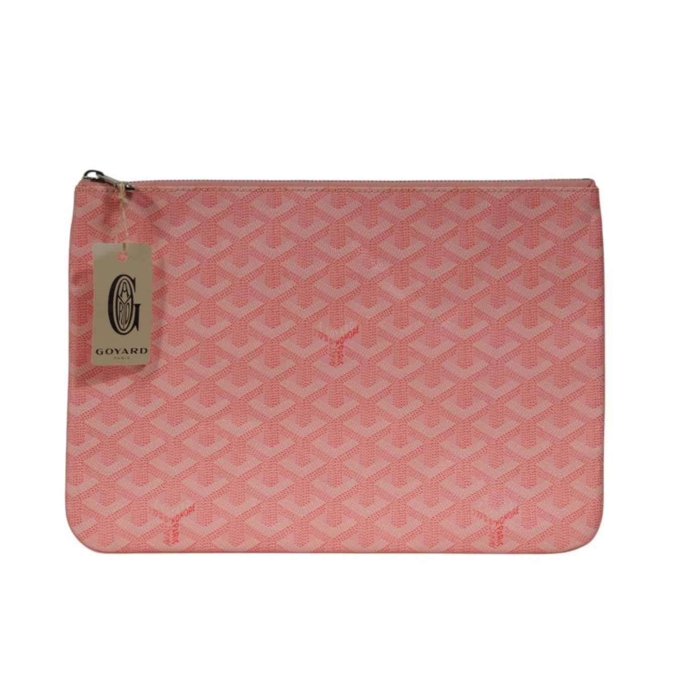 Goyard Senate MM Pouch Rose Sakura Pink Clutch Bag - 02604 Size ONE SIZE - 17 Thumbnail