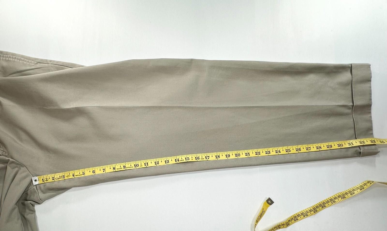 Izod Izod Pleated Straight Leg Chinos Brown Mens 38/34 Size US 38 / EU 54 - 5 Thumbnail