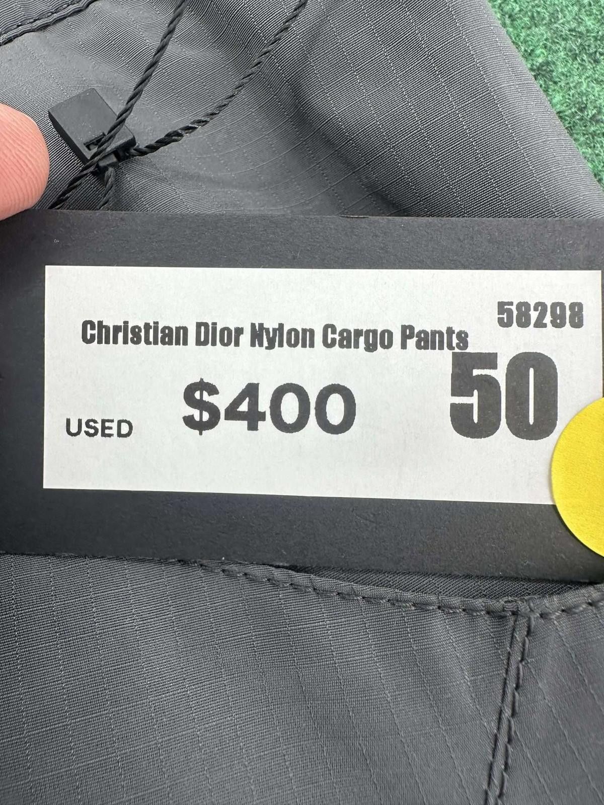 Dior Christian Dior Nylon Cargo Pants 50 Used Size US 44 / EU 60 - 6 Thumbnail