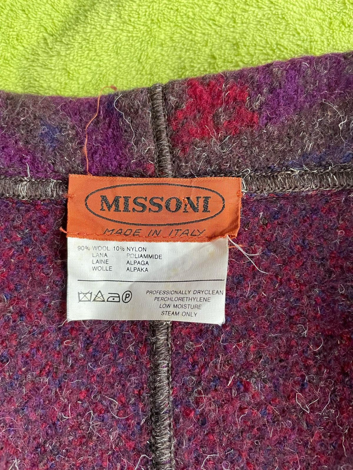 Missoni Missoni Jacket Blazer Avant Garde Japan Style Size S / US 4 / IT 40 - 7 Thumbnail