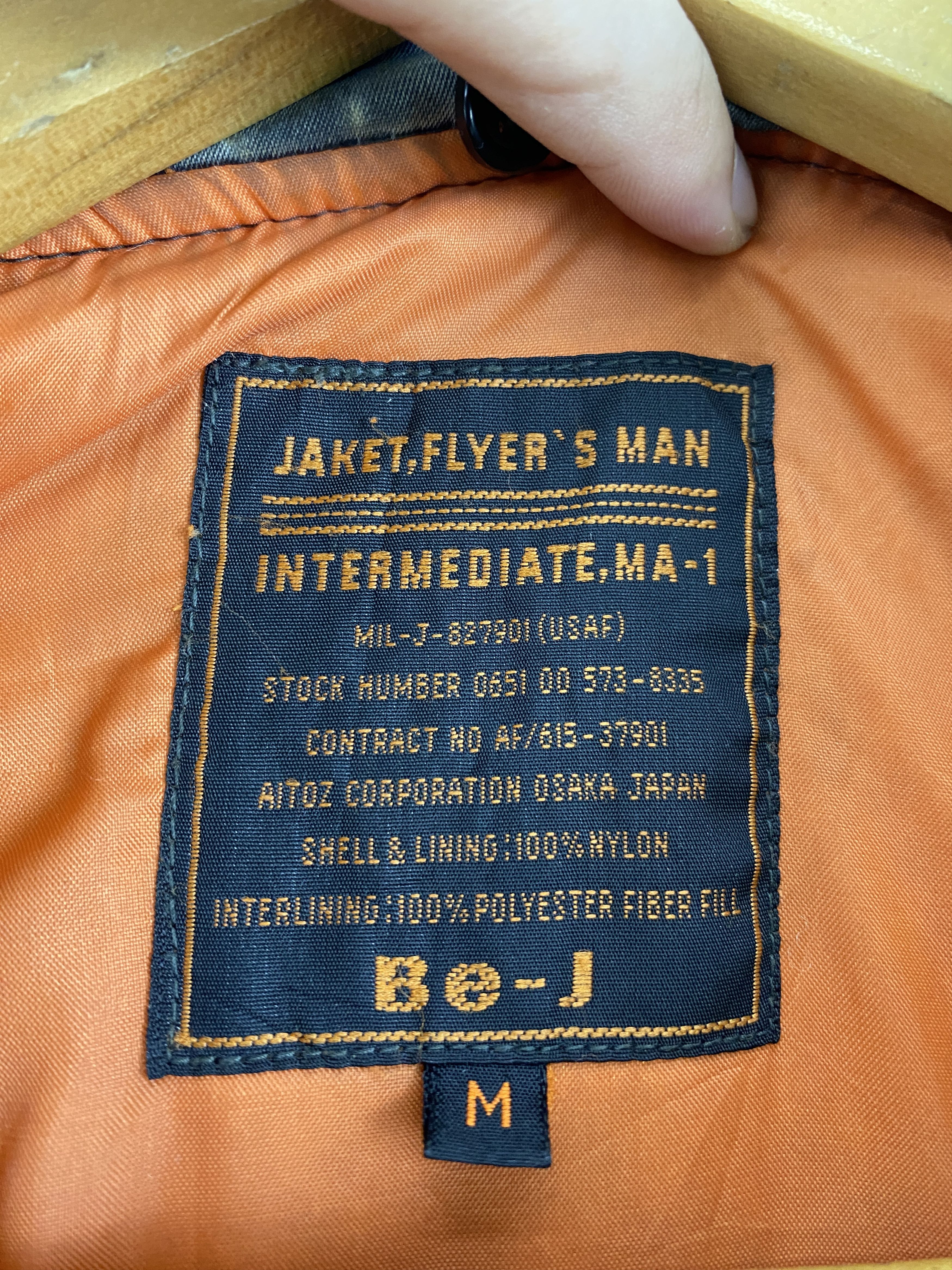 Japanese Brand Vintage 90s Flyer's Man Bomber Faded Black Jacket JA0117 Size US M / EU 48-50 / 2 - 5 Thumbnail