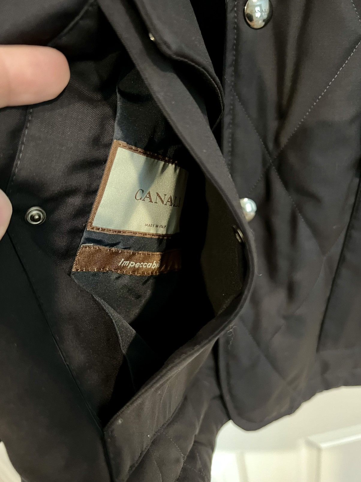 Canali NWT CANALI Impeccabile Water Repellent Reversible Jacket Size US M / EU 48-50 / 2 - 12 Thumbnail