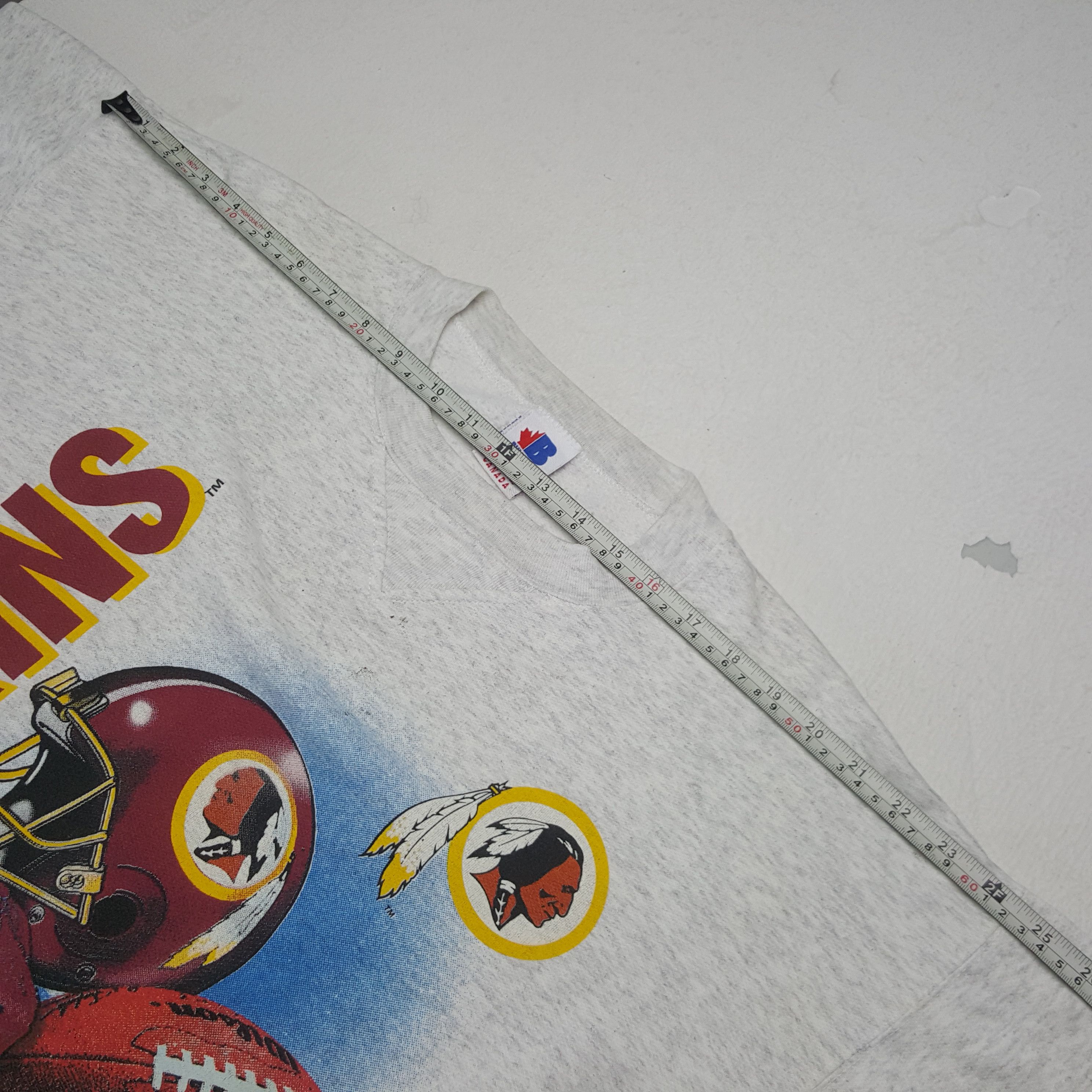 NFL × Vintage Vintage Washington Redskins American Football Sweatshirt Size US XL / EU 56 / 4 - 4 Thumbnail