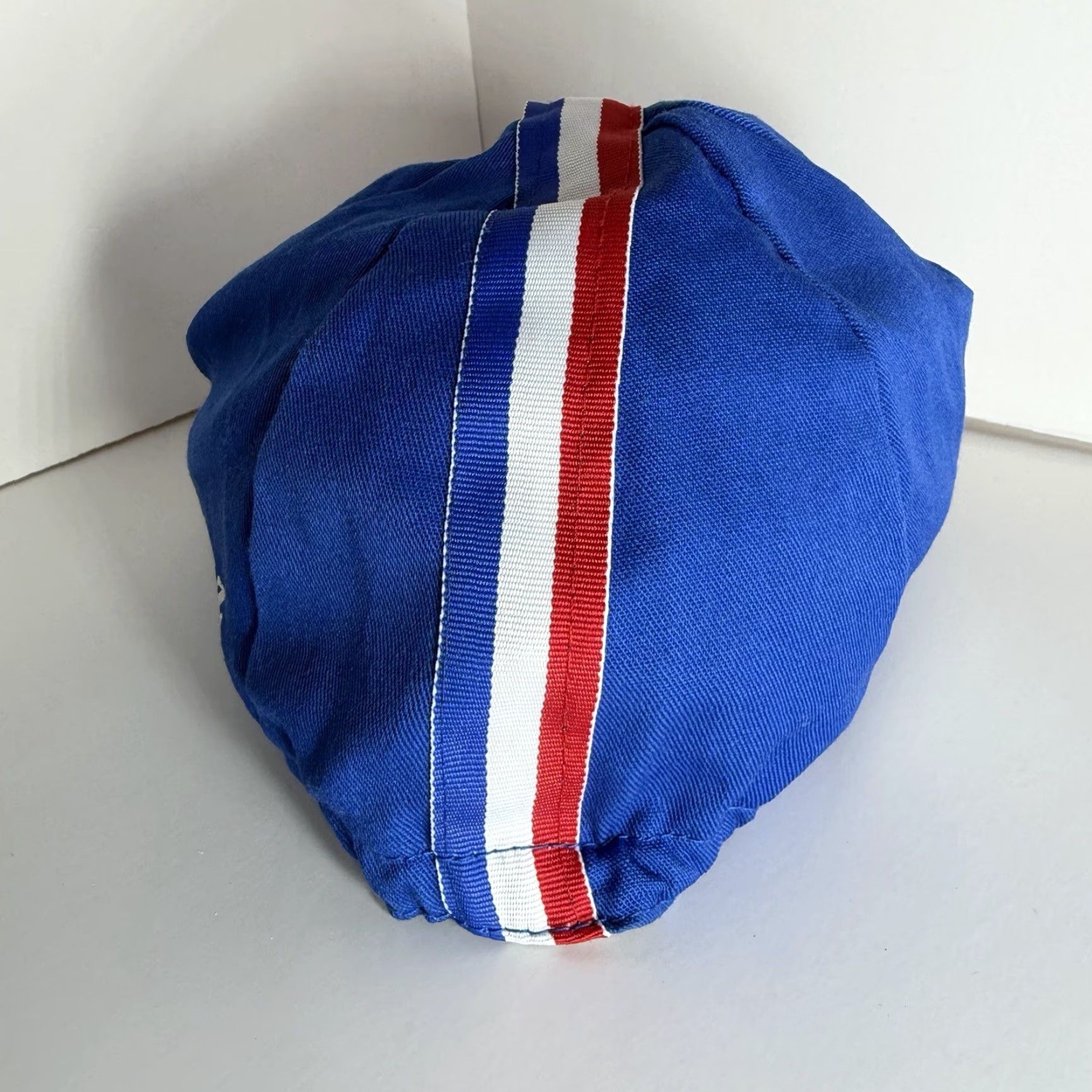 Kapital VINTAGE NY NY City Marathon Short Brim Hat Blue 1988 Mercedes-Benz USA Made Cap It All Men Baseball Cap One Size Cotton Canvas Lightweight Size US 35 - 6 Thumbnail