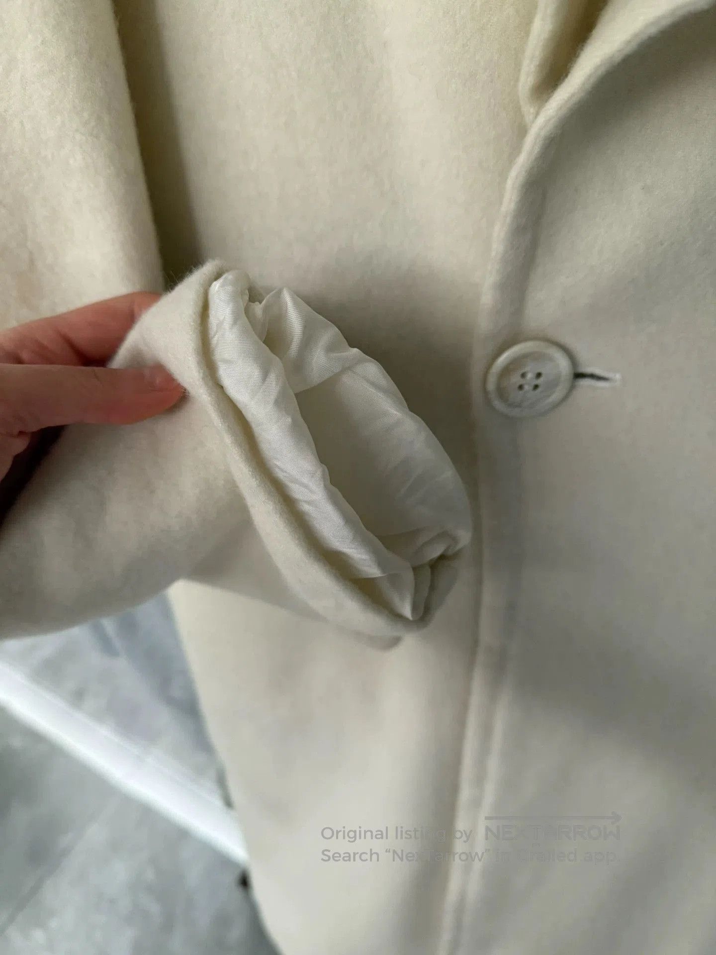 Comme des Garcons Comme des Garçons TAO White Wool Coat. Size US M / EU 48-50 / 2 - 7 Thumbnail